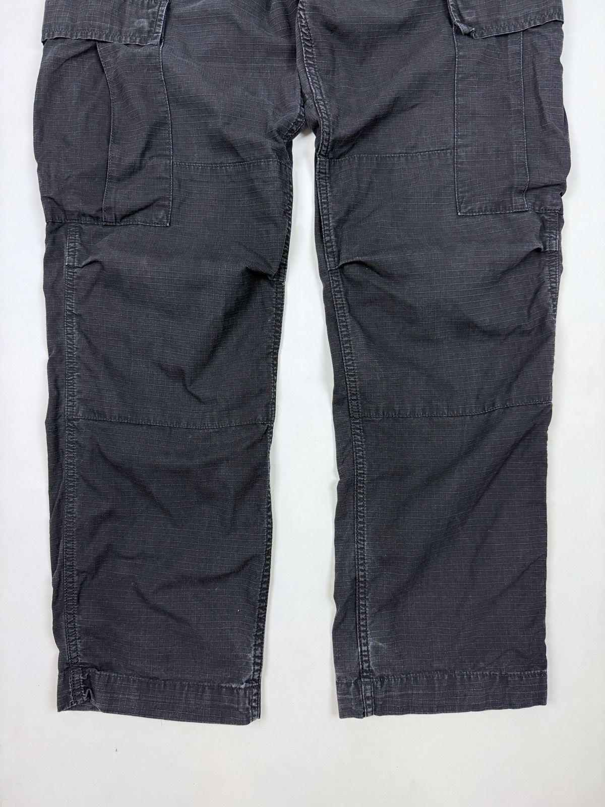 Carhartt Carhartt WIP Faded Black Regular Cargo Baggy Pants 33X32 Size US 33 - 6 Thumbnail
