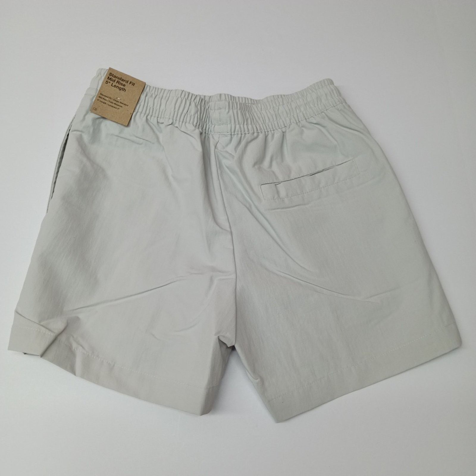 Nike Nike Shorts Women's Size XS Silver Woven Mid Rise 5" Inseam Size 26" / US 2 / IT 38 - 6 Thumbnail