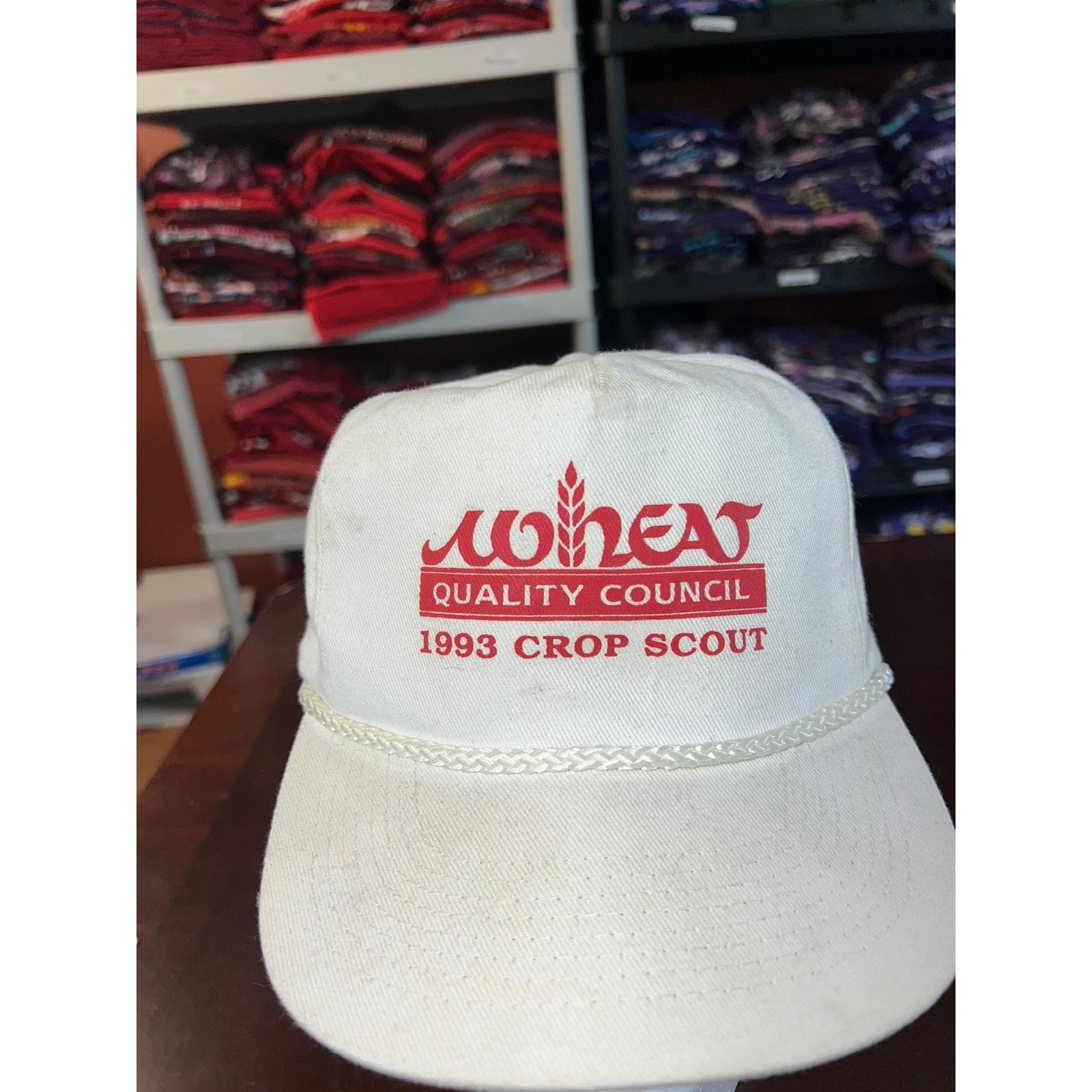 Vintage Vintage Wheat Hat Quality Council Crop Scout Snapback Cap Size ONE SIZE - 2 Thumbnail
