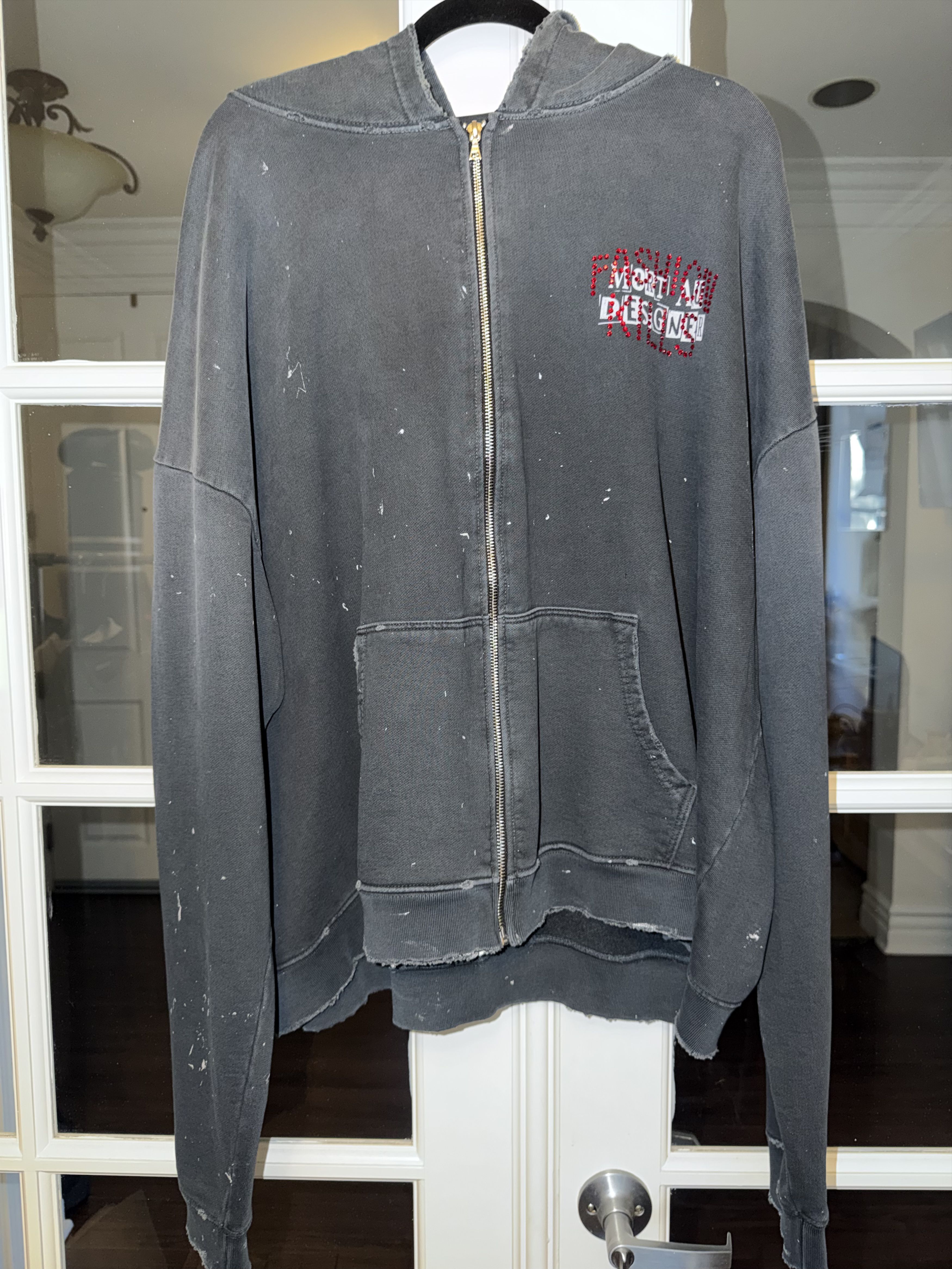 Other Mort Au Designer - No Place Like Home Zip Hoodie Size US XXL / EU 58 / 5 - 1 Thumbnail