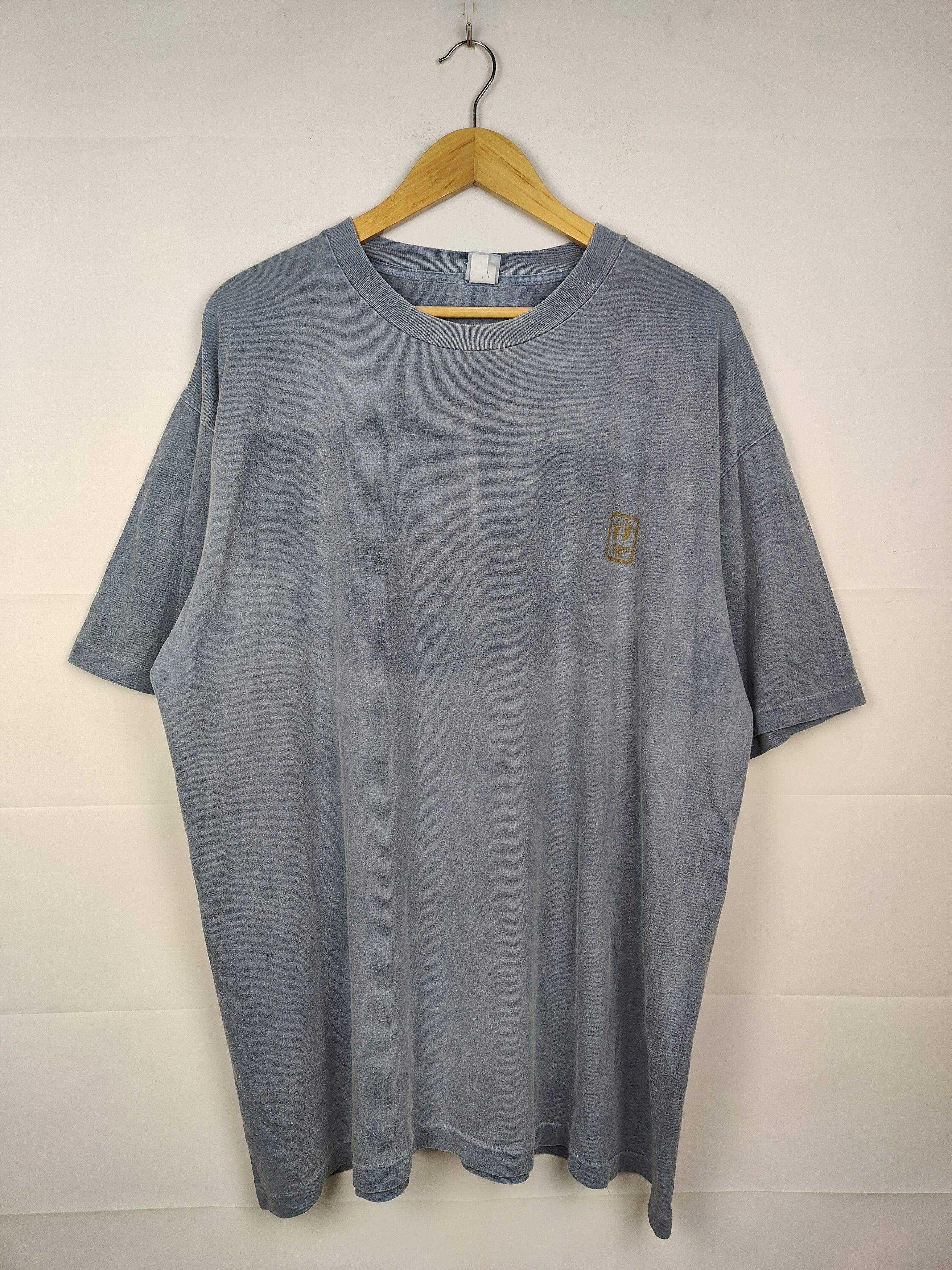 Vintage Vintage 90s Hang Ten Sunfaded Shirt Size US L / EU 52-54 / 3 - 2 Thumbnail