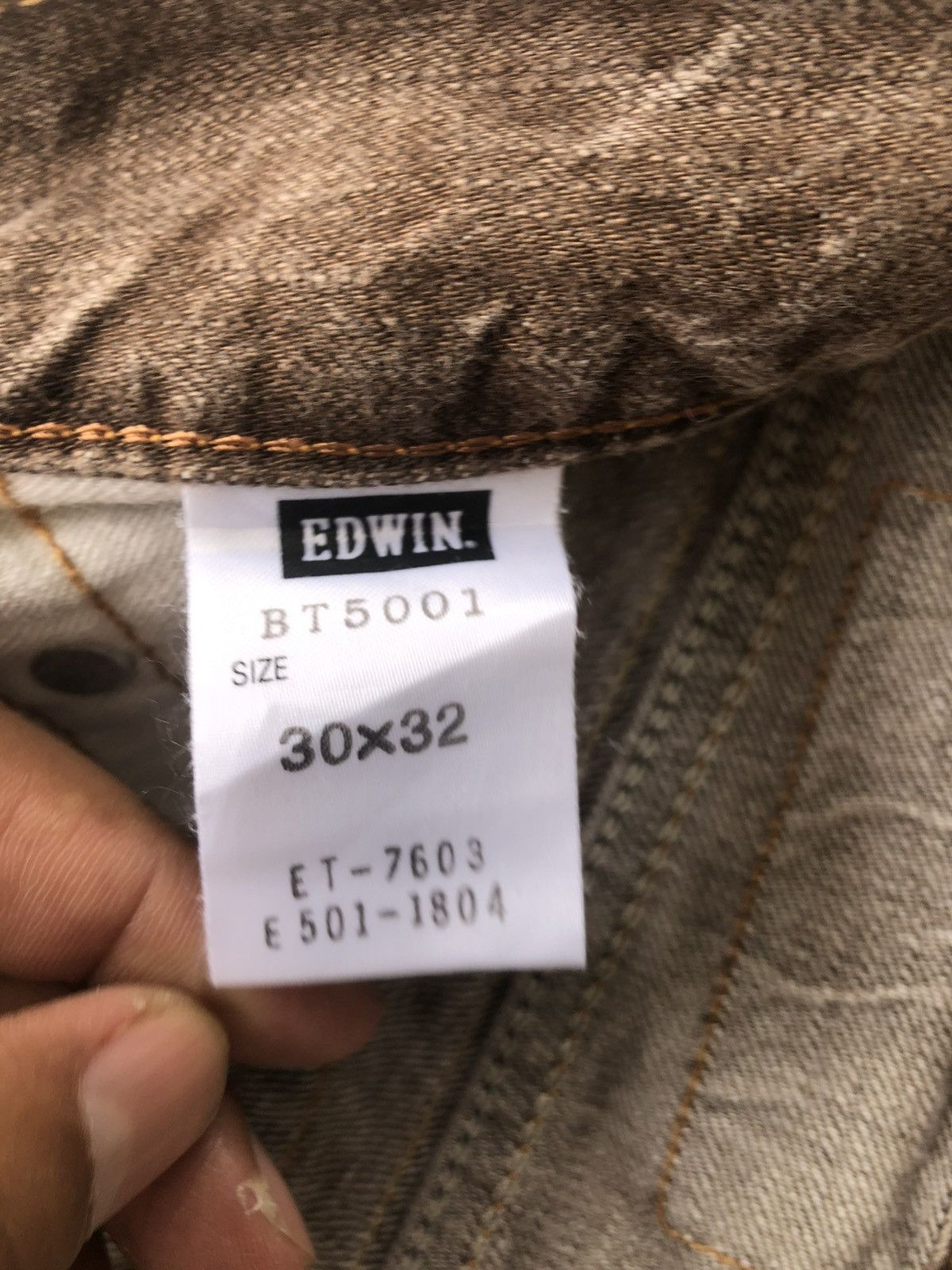 If Six Was Nine Japanese Edwin Flared Jeans Distressed Jeans Size US 32 / EU 48 - 19 Thumbnail