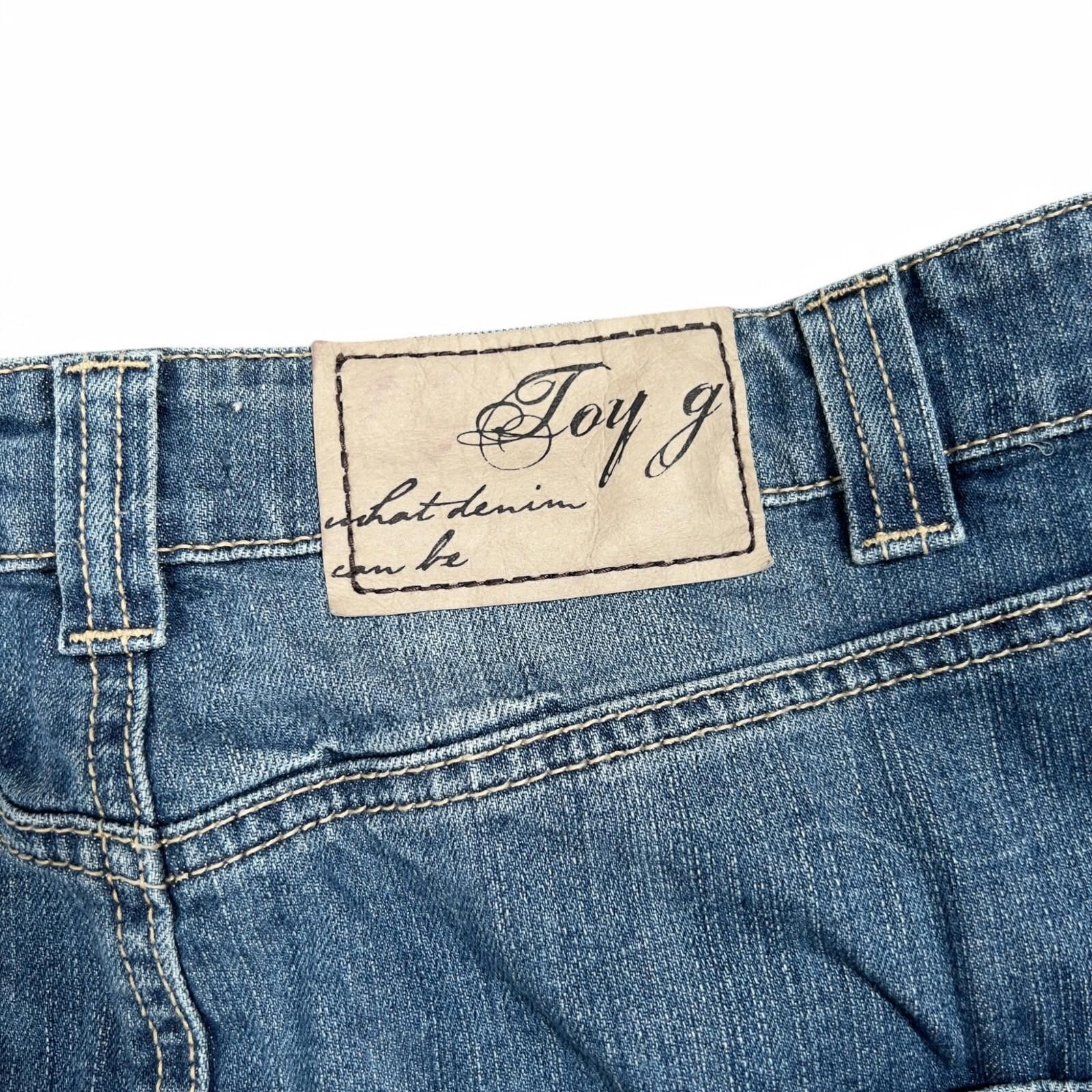 Other Vintage TOY G Denim Mini Skirt Size 28 Y2K Italy Size 27" / US 4 / IT 40 - 8 Thumbnail