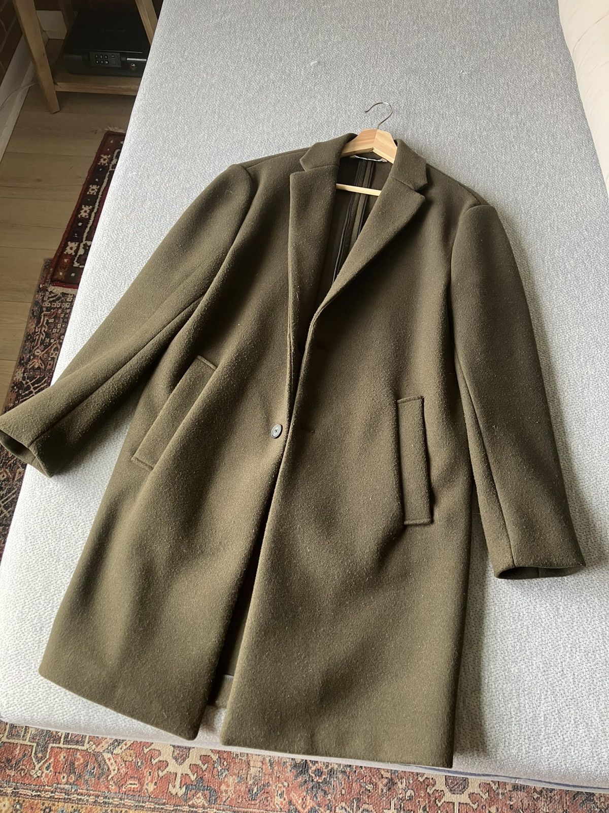 Zara Zara Men’s 4 way Overcoat Size US M / EU 48-50 / 2 - 1 Thumbnail