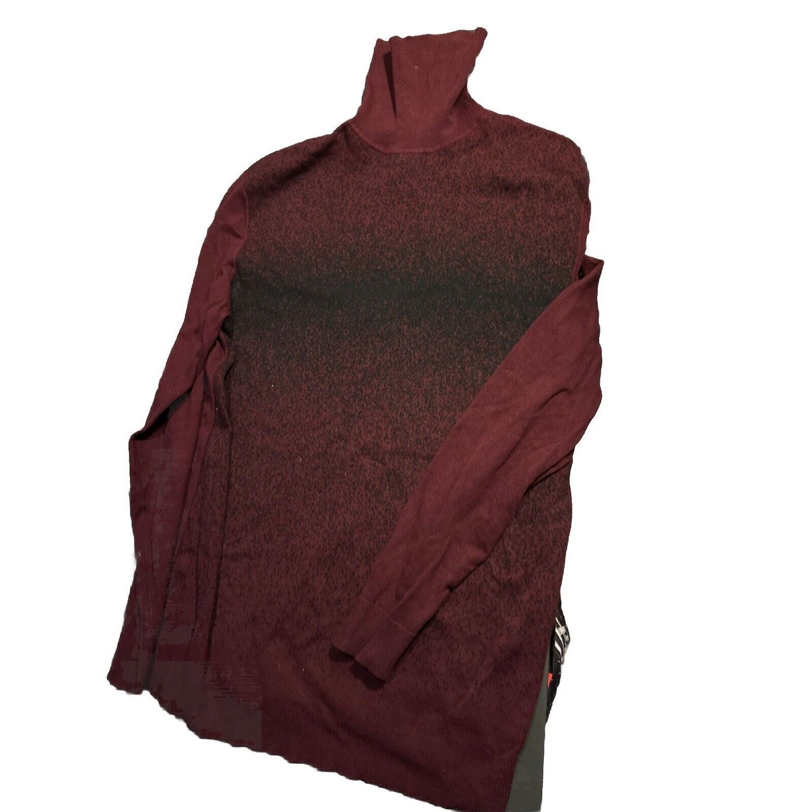 Alfani Alfani Ombré Turtleneck Sweater Womens Unisex Adults Size L Size L / US 10 / IT 46 - 6 Thumbnail