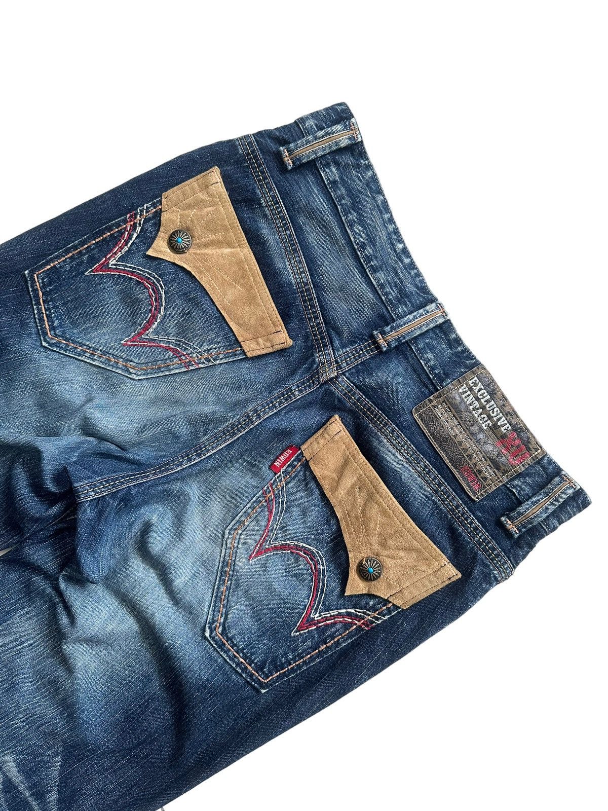 Edwin EDWIN Exclusive Vintage made in Japan distressed style Size US 34 / EU 50 - 4 Thumbnail