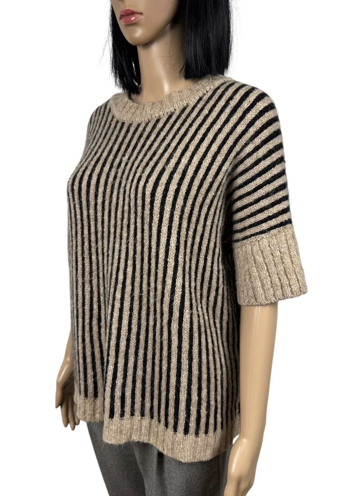 Other Aiayu Bolivia Cashilama Sweater Short Sleeve Striped size M Size M / US 6-8 / IT 42-44 - 4 Thumbnail