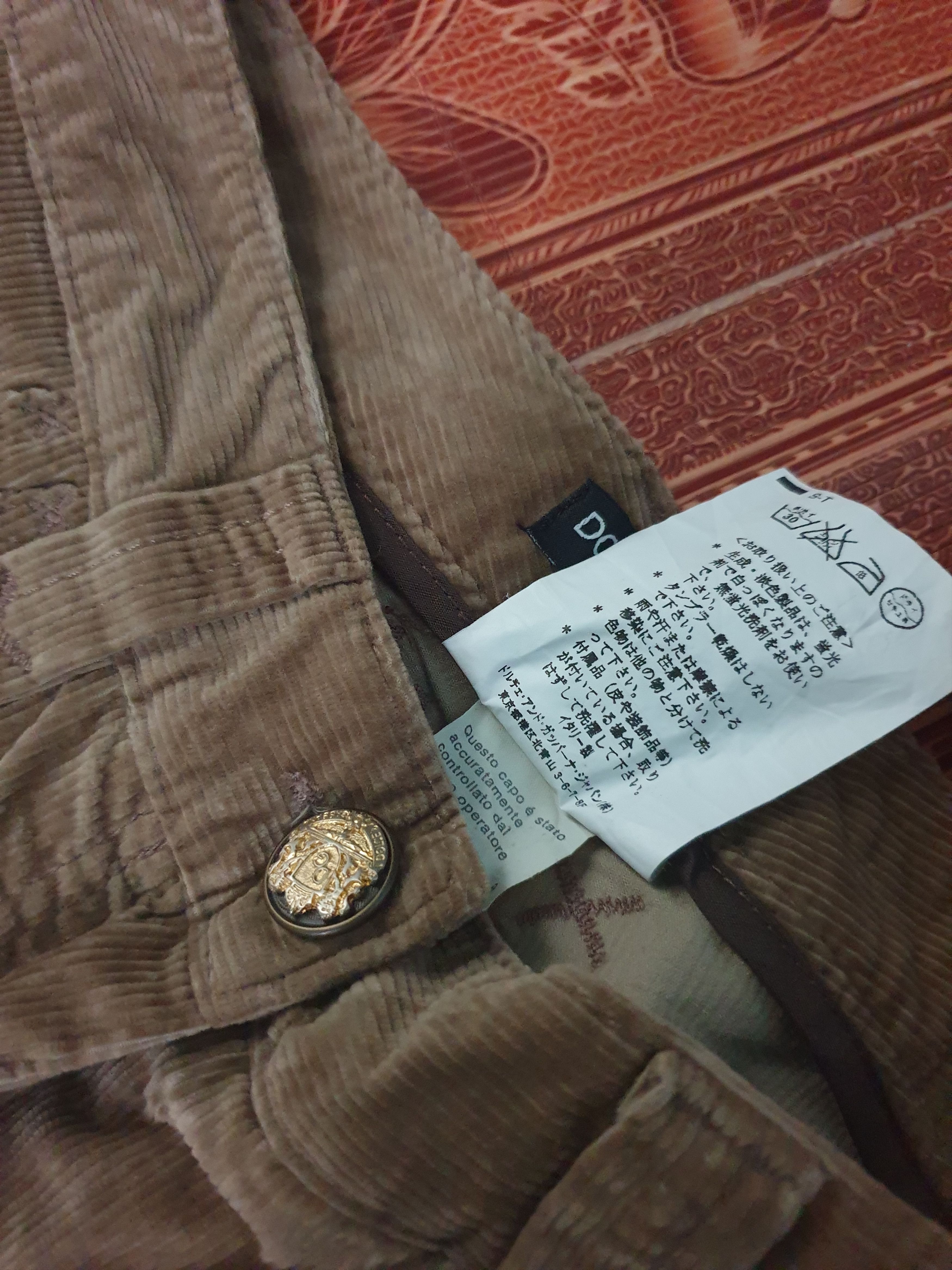 Dolce & Gabbana 💥Dolce & Gabbana Cudroy Chocolate pant Size US 29 - 2 Thumbnail
