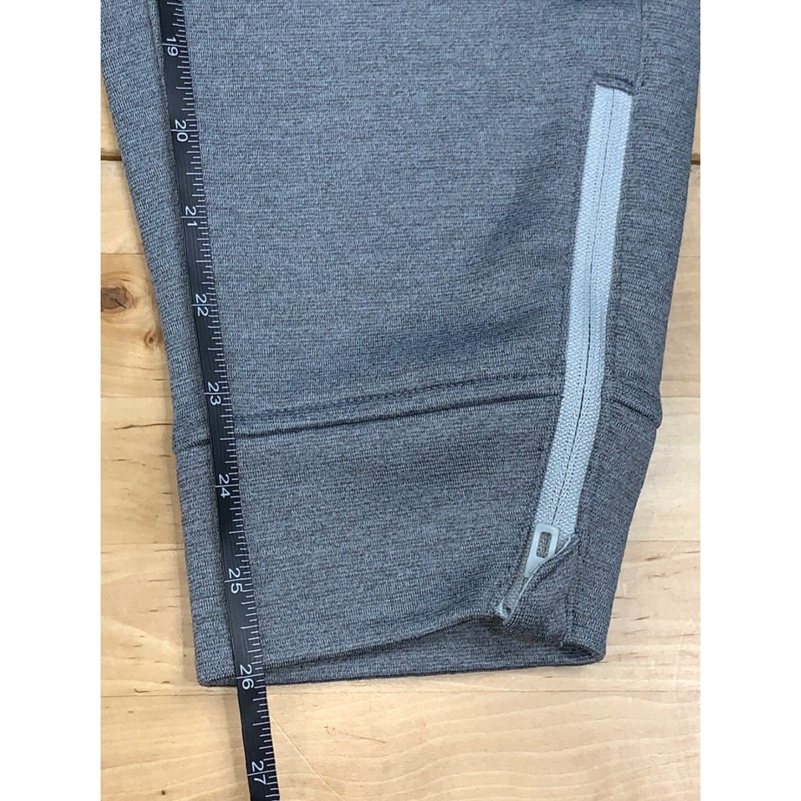 Vintage Korsa Womens Gray Joggers Size S Ankle Zipper Casual Activewear Pants #4463 Size 28" / US 6 / IT 42 - 7 Thumbnail