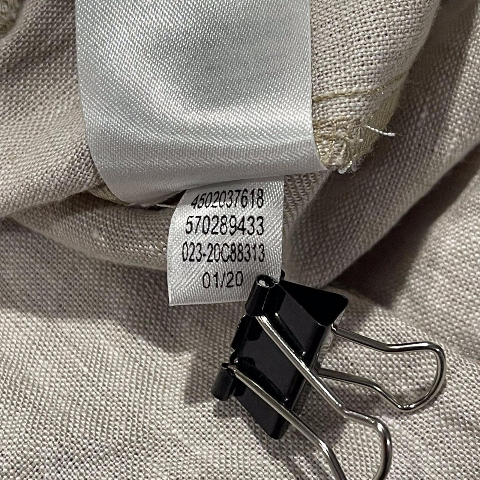 Chicos Chicos Jacket 3/4 Sleeve Foiled Linen Metallic 3 XL 16/18 Size XL / US 12-14 / IT 48-50 - 5 Thumbnail