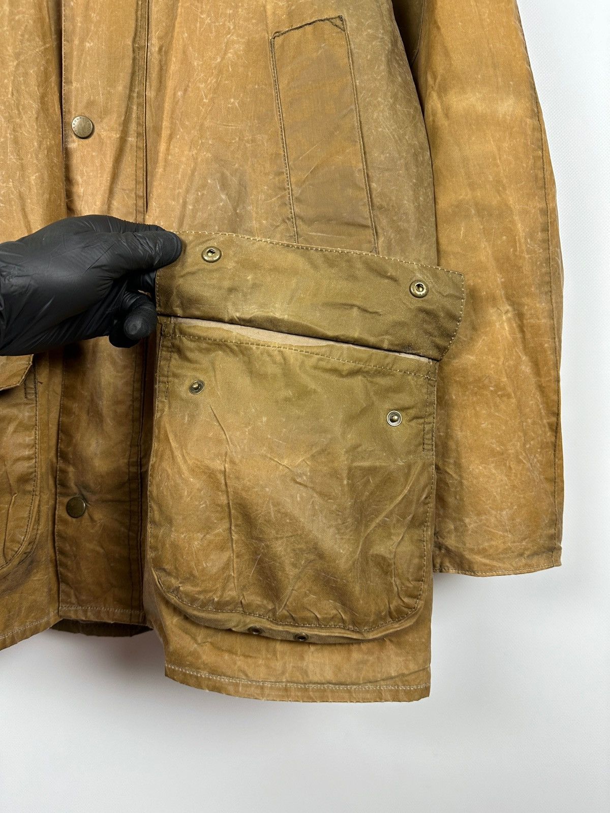 Barbour Barbour Lightweight Ashby Waxed Coat Jacket Size US S / EU 44-46 / 1 - 15 Thumbnail