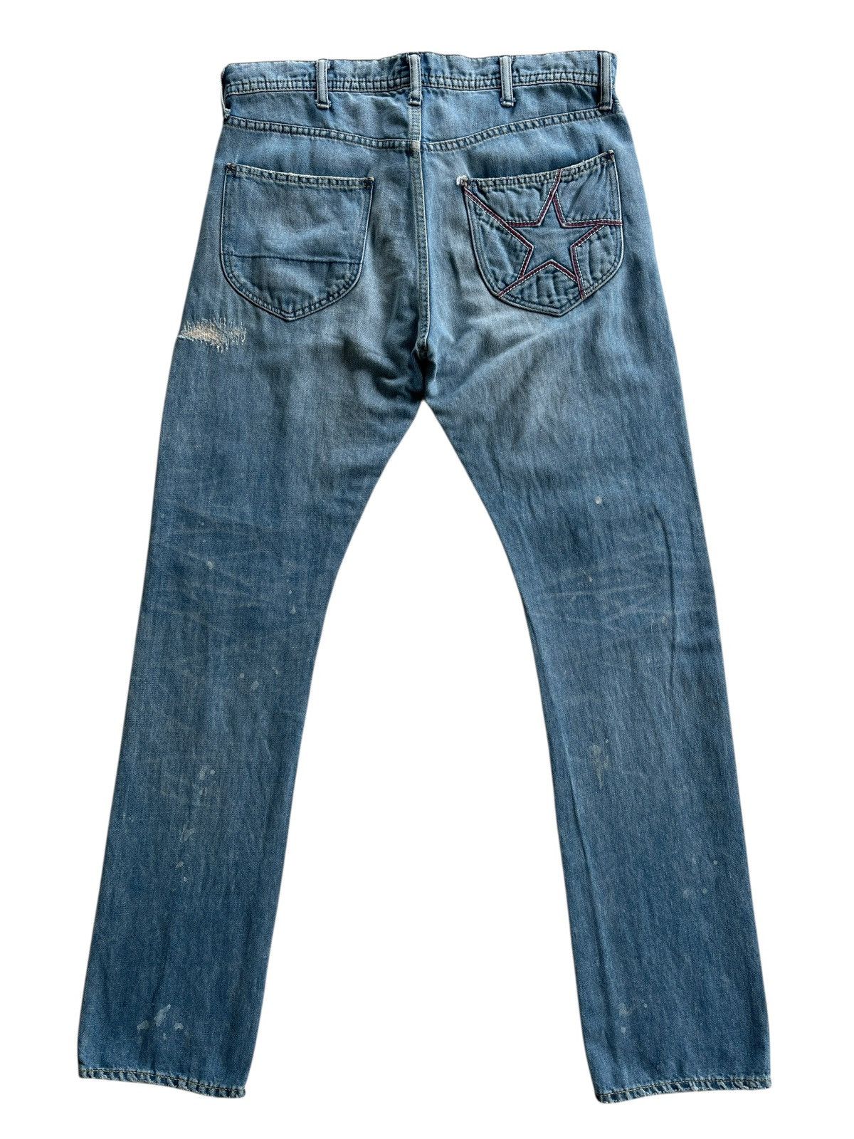 Japanese Brand M-2009 Distressed Denim Japan Size US 32 / EU 48 - 2 Thumbnail