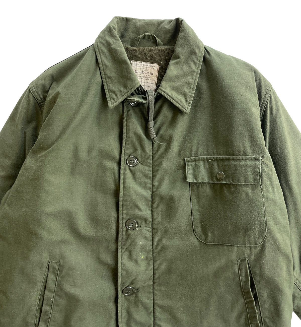 Vintage Vintage Vanderbilt 1974 USN Deck Jacket Size US L / EU 52-54 / 3 - 7 Thumbnail