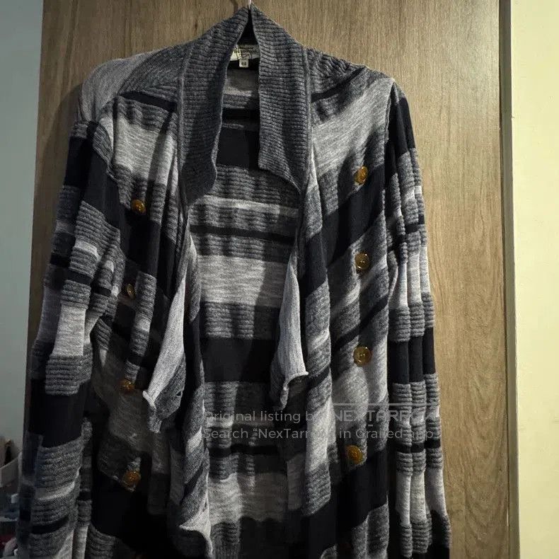 Vivienne Westwood Wool Knit Asymmetric Cardigan.