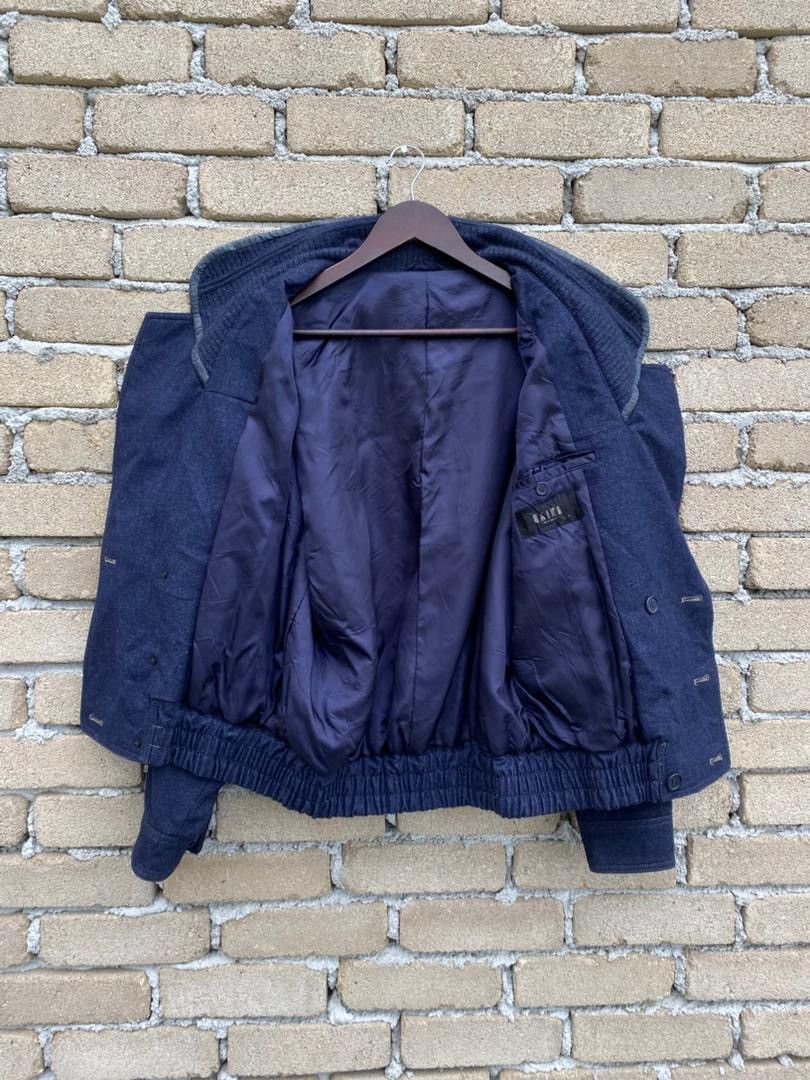 Japanese Brand Raika New Basic Double Breast Shawl Collar Jacket Size US M / EU 48-50 / 2 - 8 Thumbnail