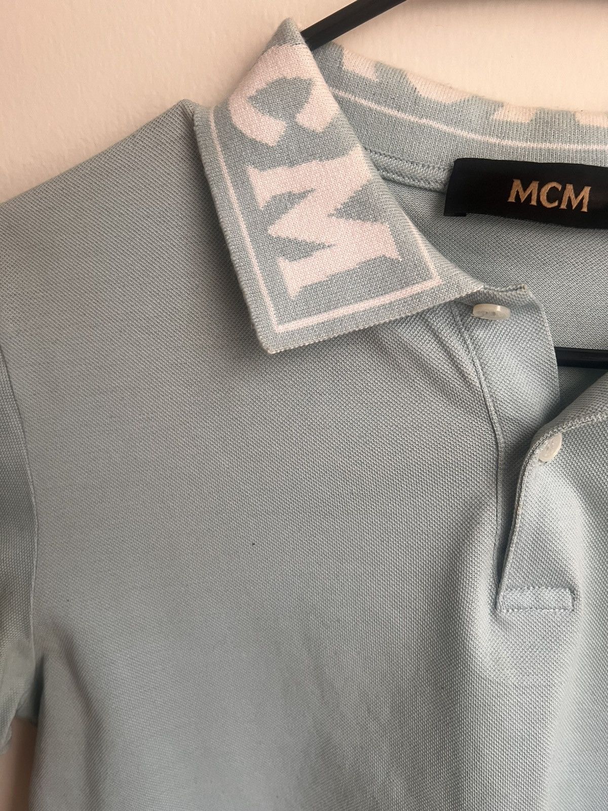 MCM MCM Polo , Collar Logo (SZ S) Size US XS / EU 42 / 0 - 2 Thumbnail
