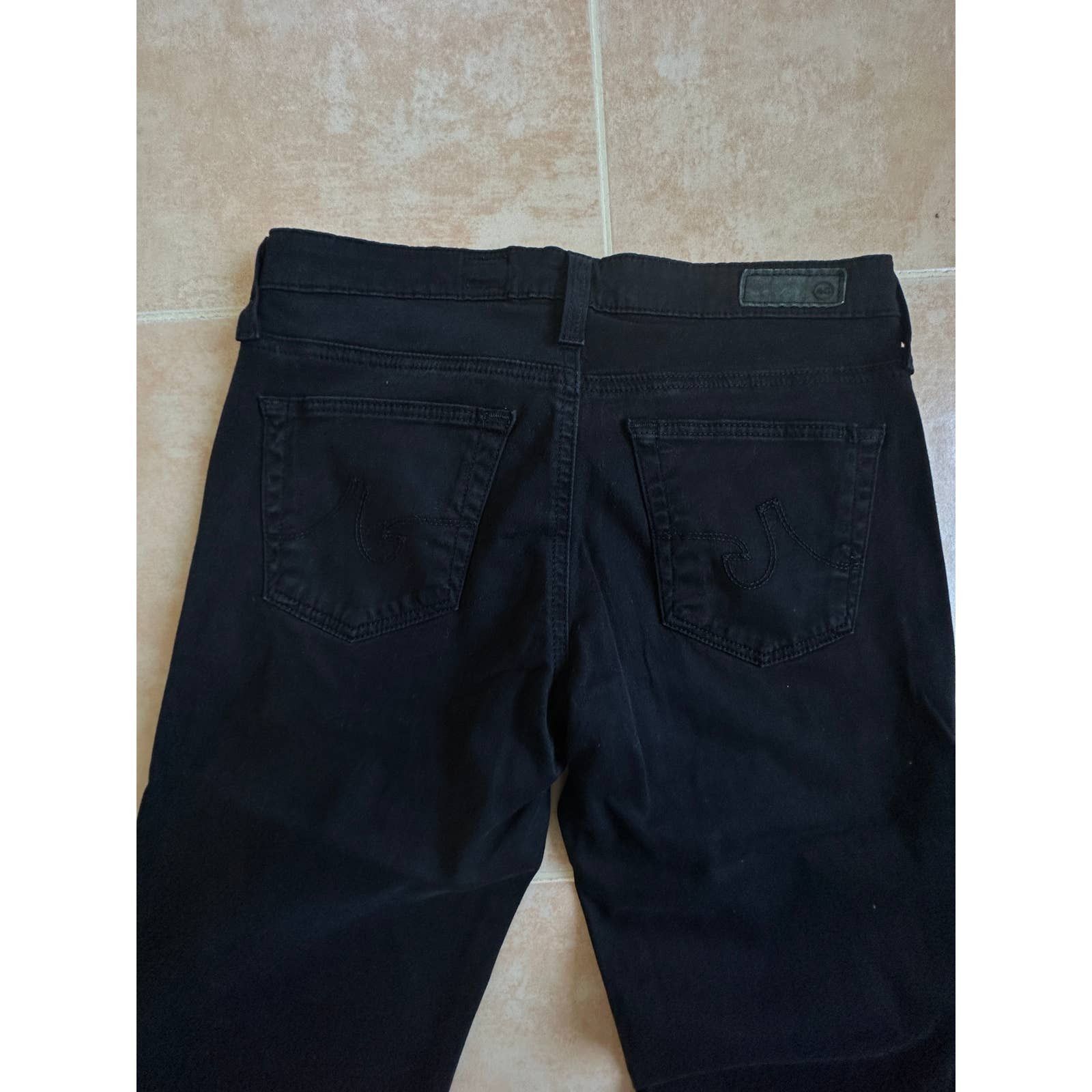 AG Adriano Goldschmied AG Adriano Goldschmied THE STILT Cigarette Black size 27R Size 27" / US 4 / IT 40 - 7 Thumbnail