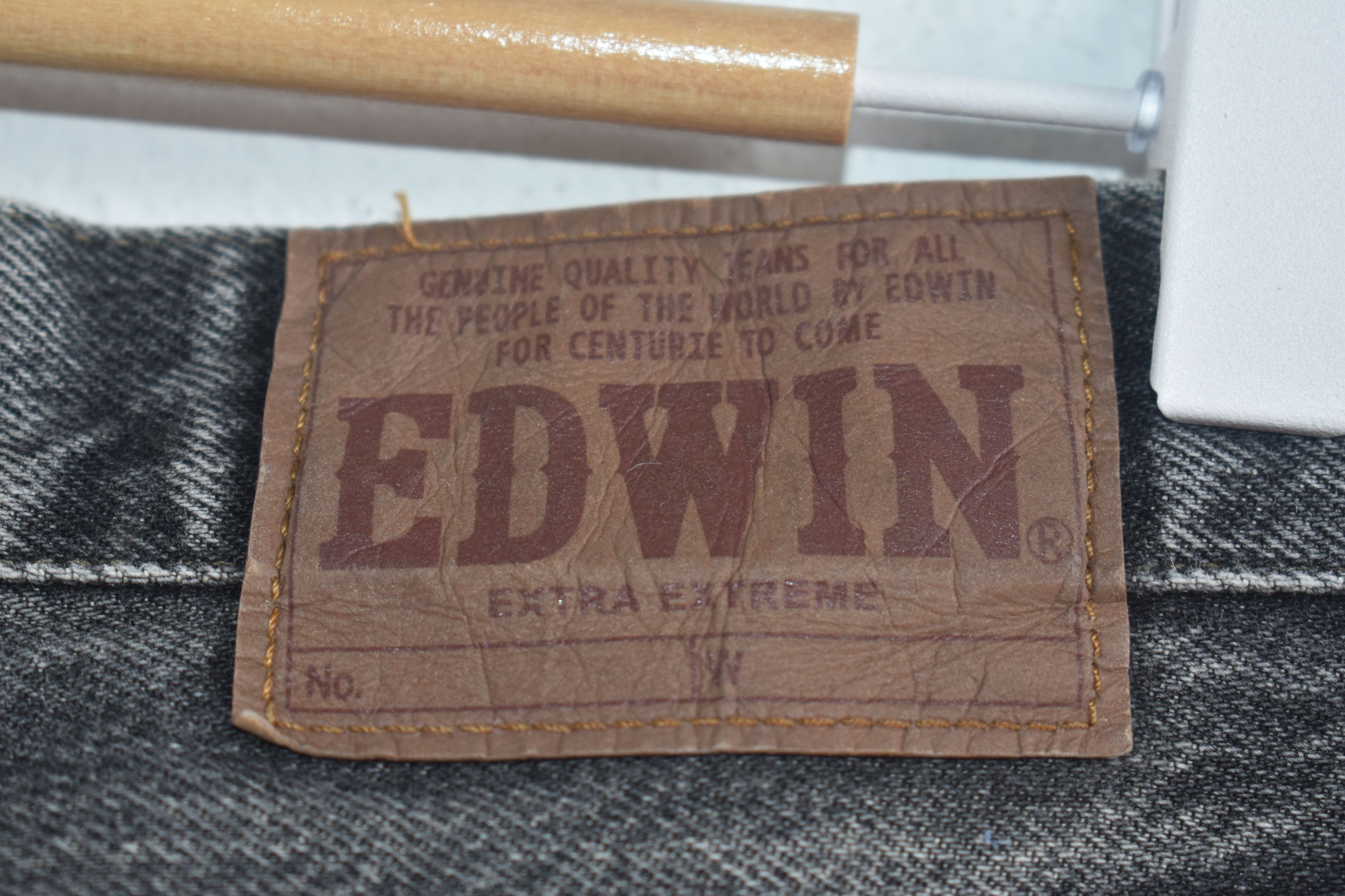 Edwin × Japanese Brand Flared!! Vintage Edwin Jeans W30 Size US 30 / EU 46 - 7 Thumbnail