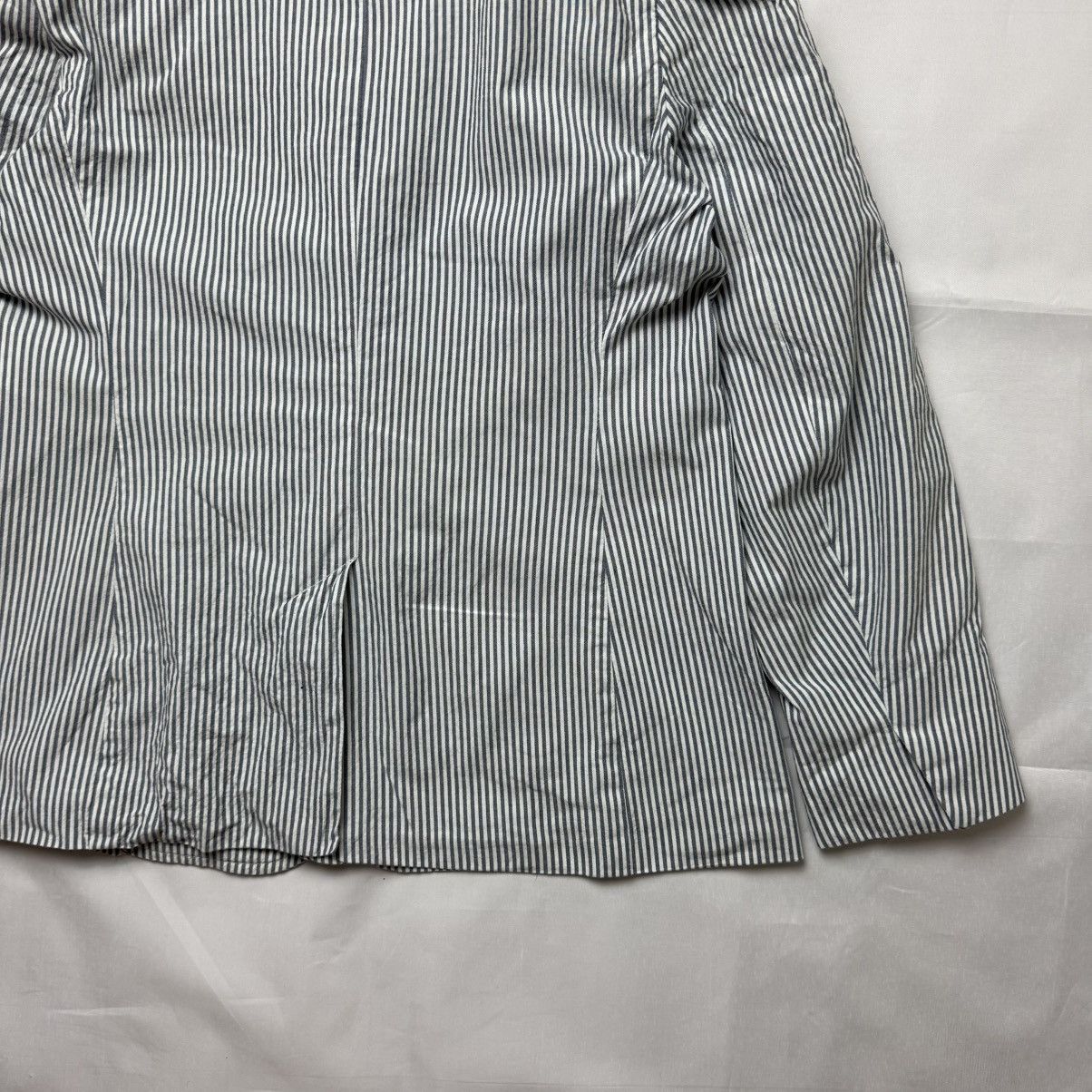 Weekend Max Mara Weekend Max Mara Striped Blazer Jacket Blue White Size 10 Size L / US 10 / IT 46 - 12 Thumbnail