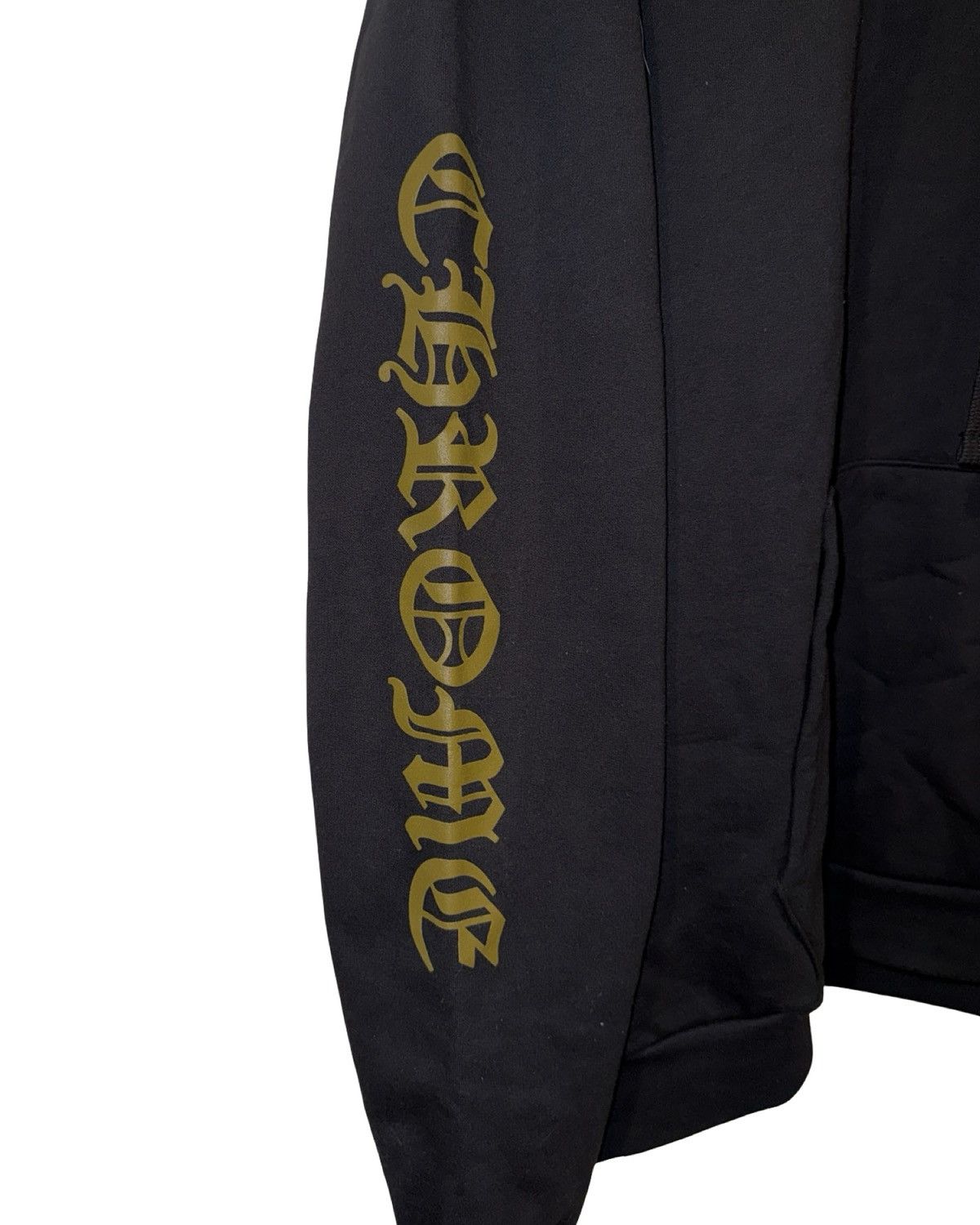 Chrome Hearts Chrome Hearts Black & Army Olive Green Logo Hoodie Size US XL / EU 56 / 4 - 4 Thumbnail