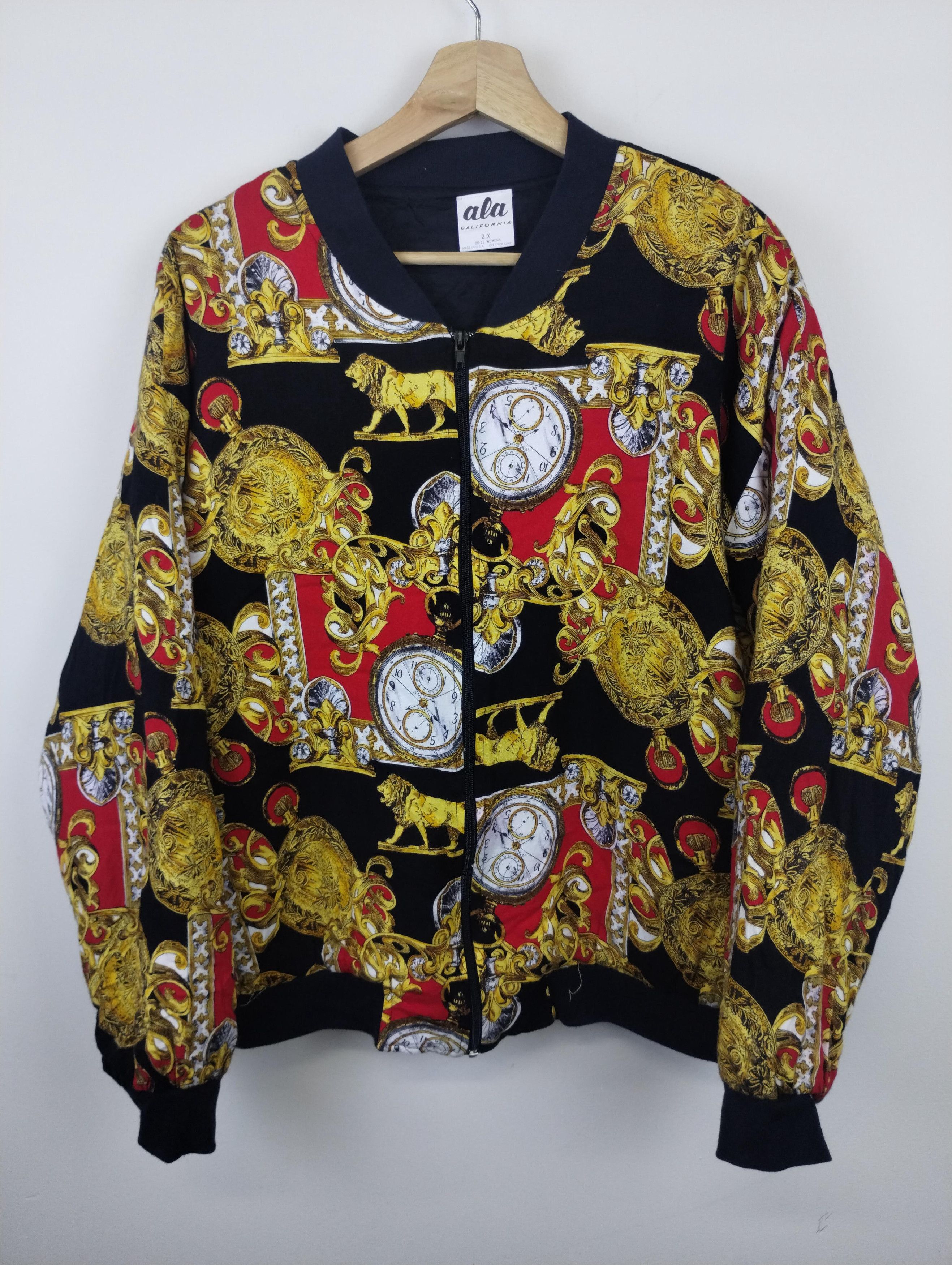 Vintage Vintage ala California Baroque Pattern Jacket Size US L / EU 52-54 / 3 - 1 Thumbnail