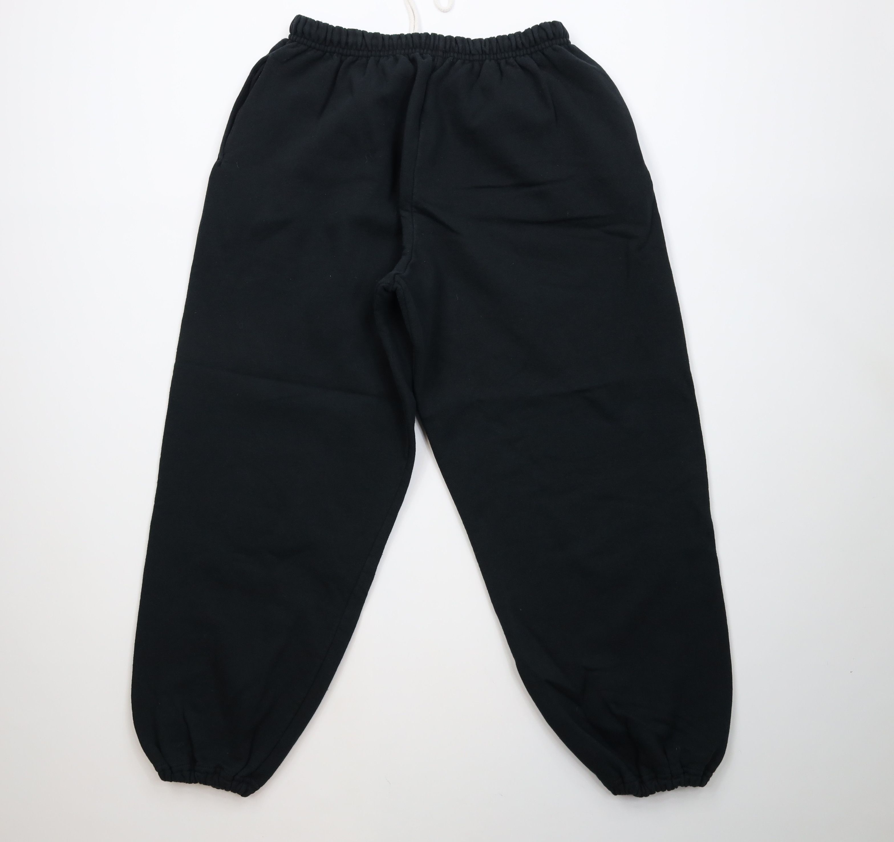 Vintage Vintage 90s Y2K Streetwear Sweatpants Joggers Pants Black Size US 36 / EU 52 - 11 Thumbnail