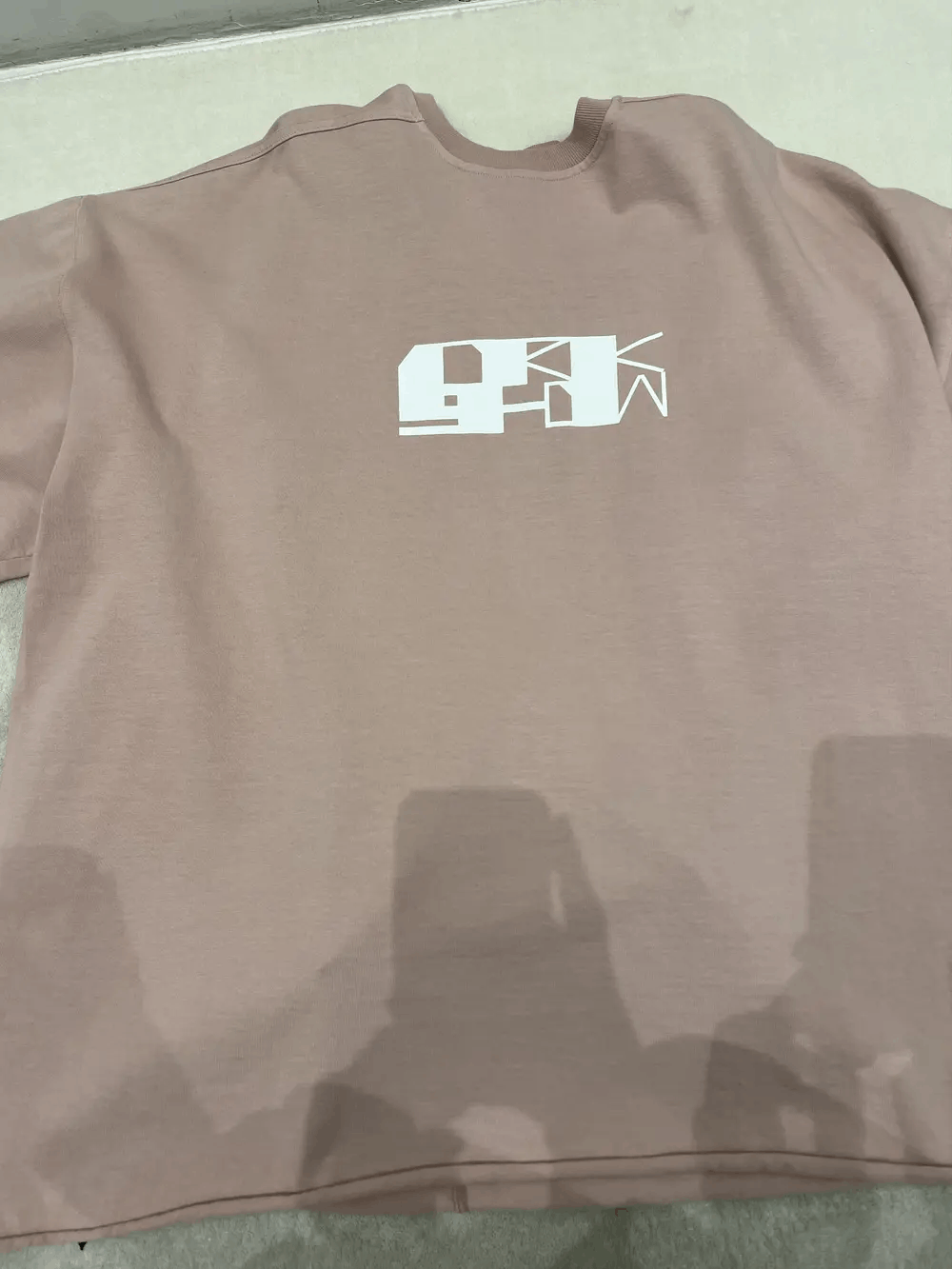 Thom Browne Rick Owens Drkshdw Letter Logo Printed Ribbon Short Sleeve Size ONE SIZE - 4 Thumbnail