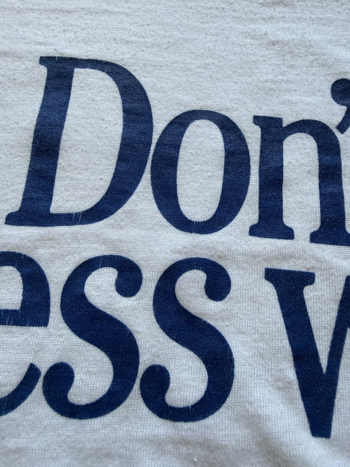 Vintage Vintage 80s Don't Mess With Dad Funny Statement Tee Size US M / EU 48-50 / 2 - 5 Thumbnail