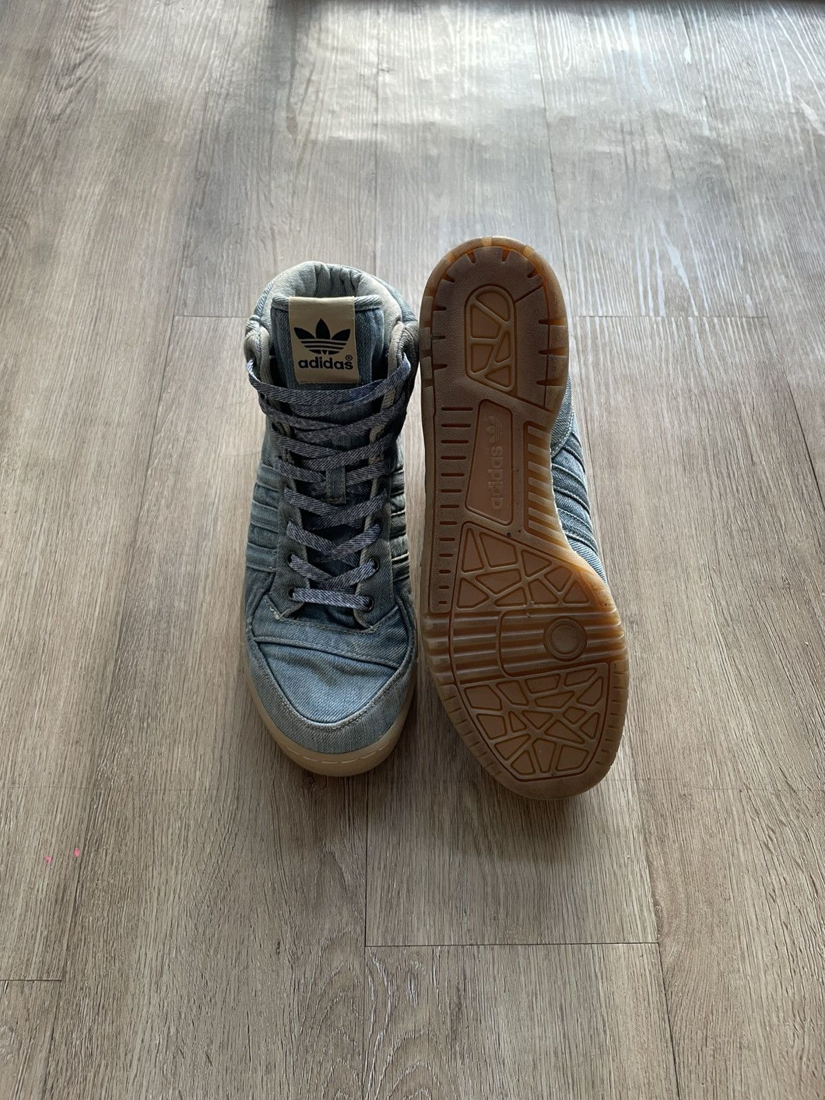 Adidas × Jeremy Scott Adidas x Jeremy Scott JS Wings Denim 2.0 Size US 9.5 / EU 42-43 - 7 Thumbnail