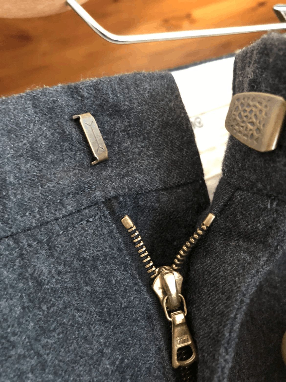 Visvim Sz S Visvim Slacks Classic Wool Trousers Size US 28 / EU 44 - 4 Thumbnail