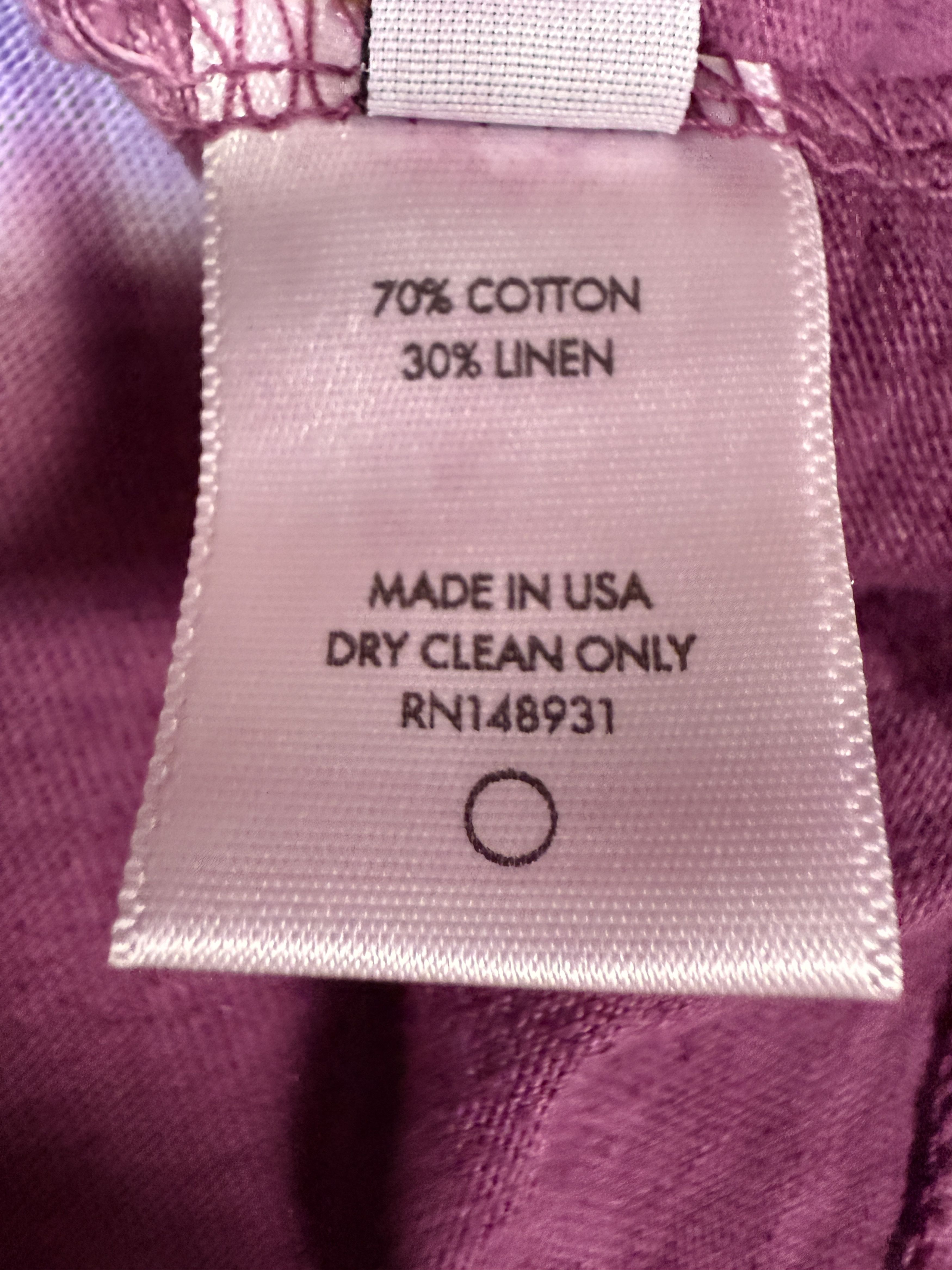 The Elder Statesman $325 The Elder Statesman Cotton Linen Blend Dipped Tee Size M / US 6-8 / IT 42-44 - 8 Thumbnail