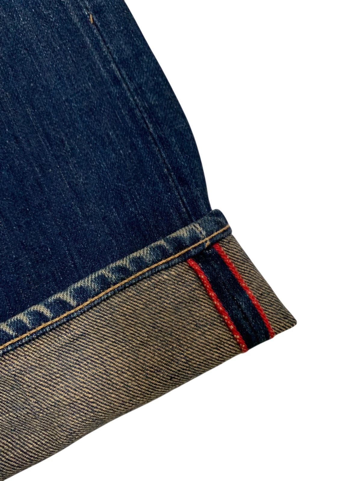 Kapital Vintage Hr Market Selvedge Button fly Faded Distressed Denim Size US 27 - 11 Thumbnail