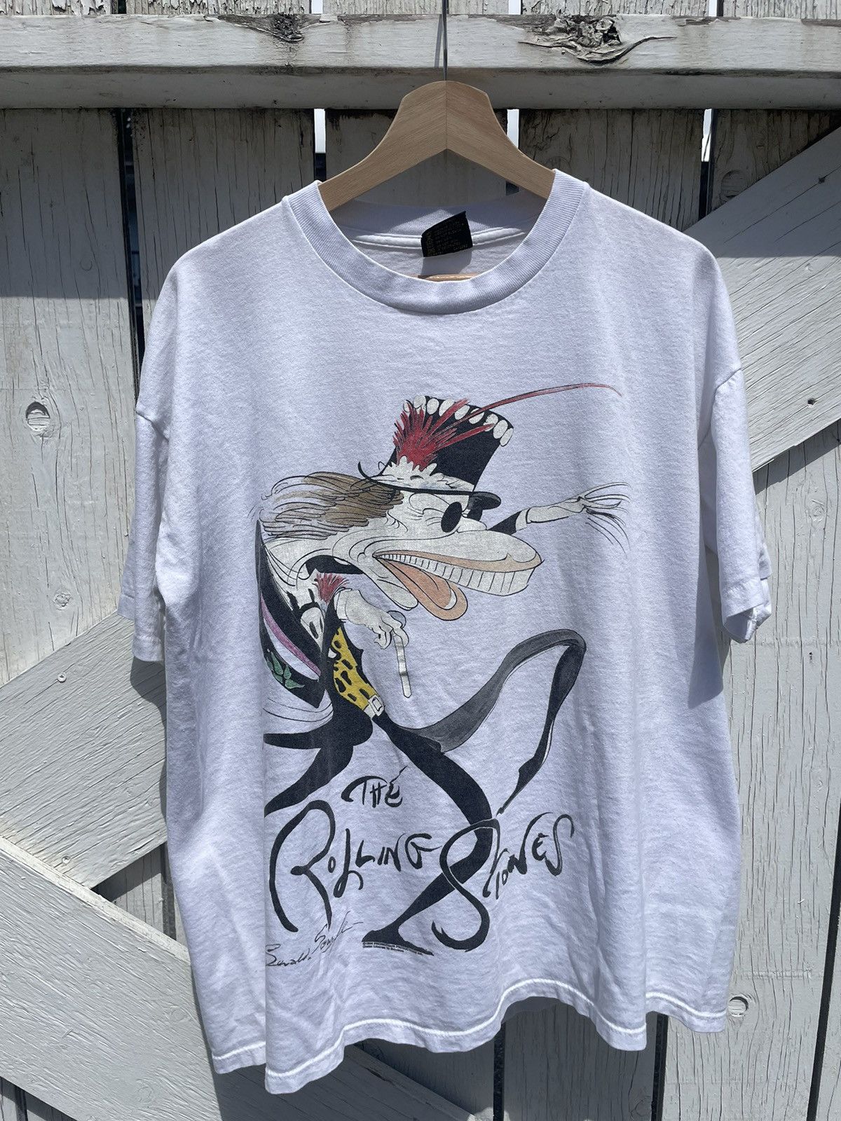 The Rolling Stones Vintage Rolling Stones Voodoo Lounge Tour 1994 T Shirt Size US XL / EU 56 / 4 - 1 Thumbnail