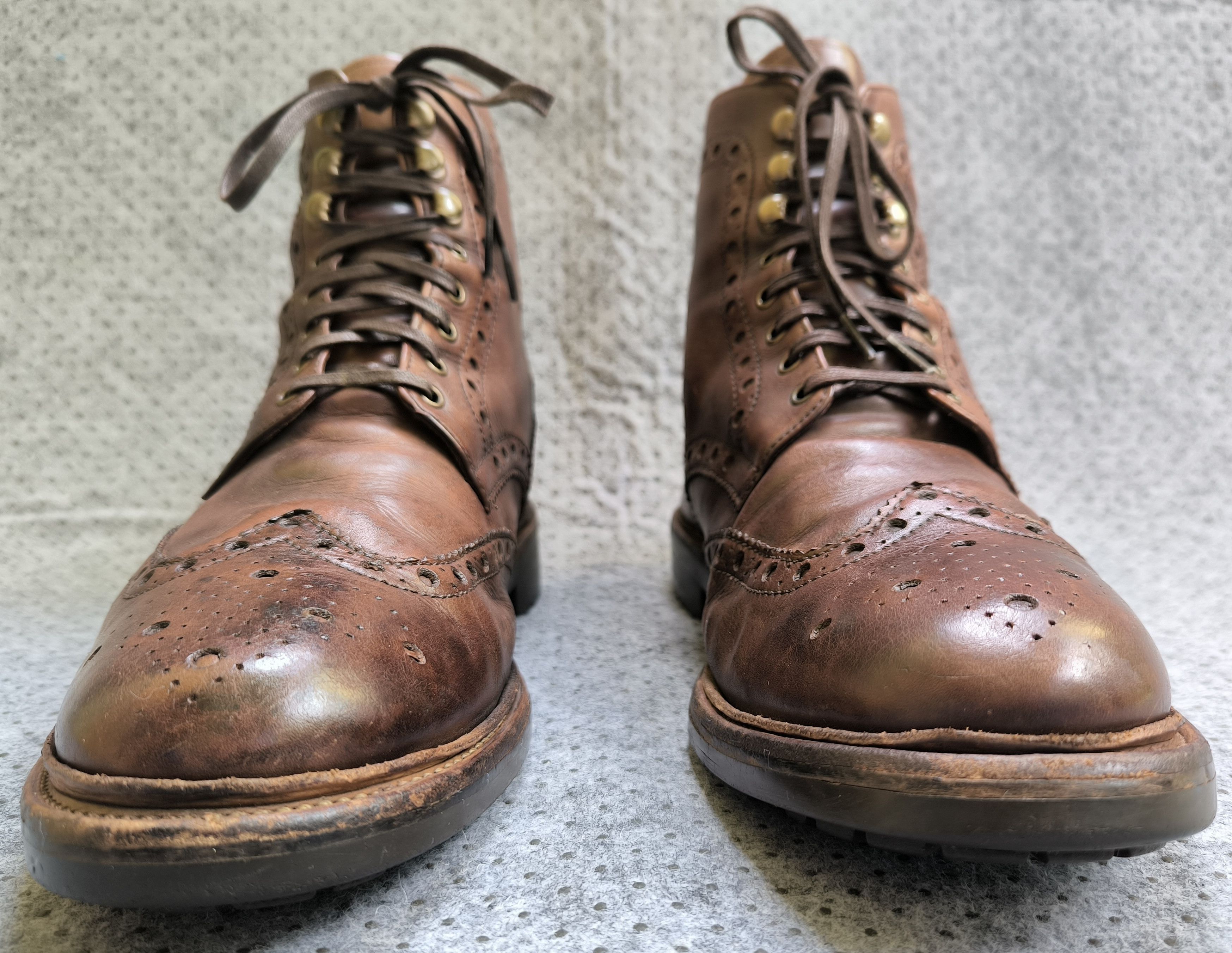 Grenson GRENSON Fred Brogue ankle boot Size US 12 / EU 45 - 5 Thumbnail