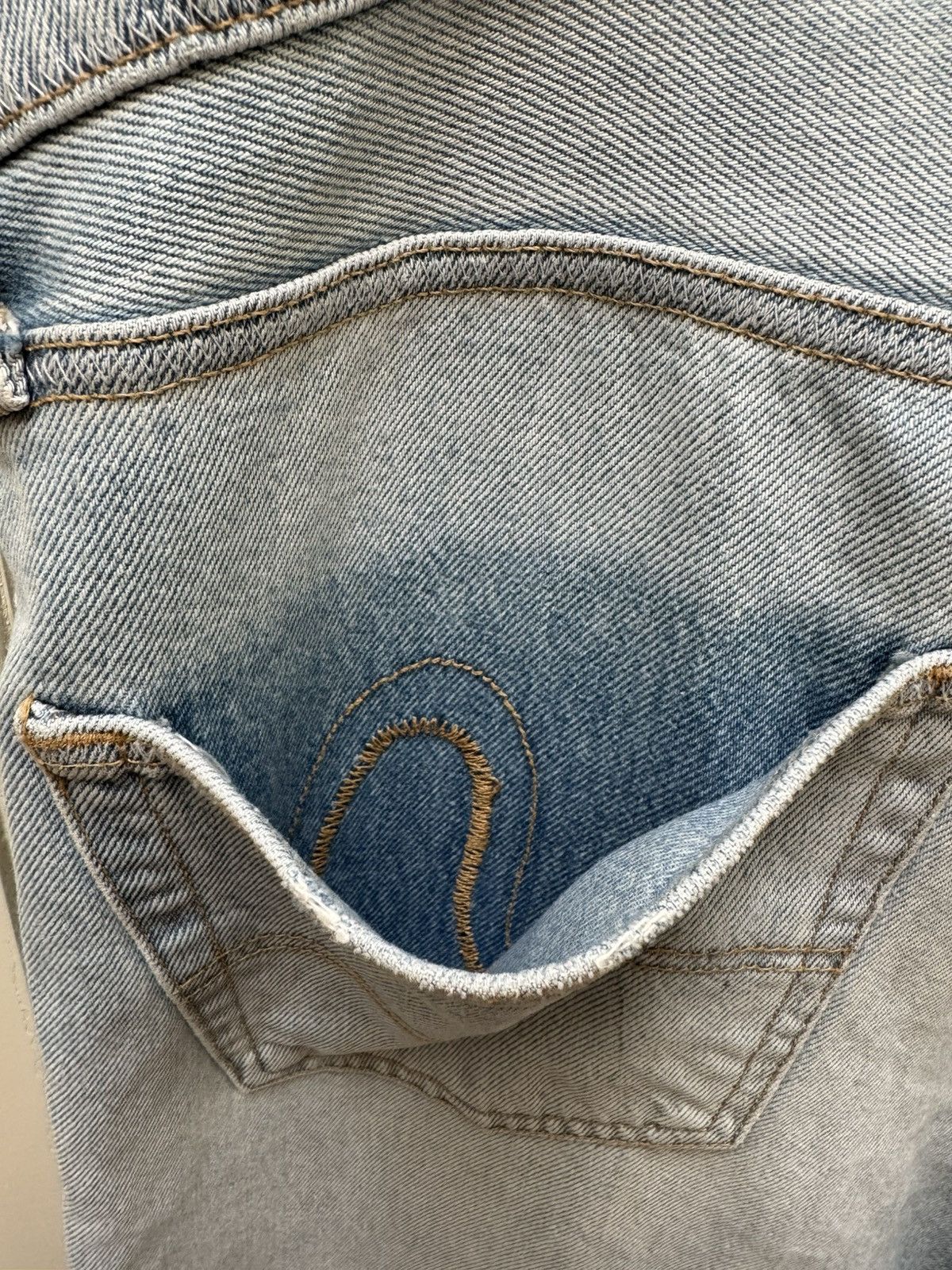 ERL × Levi's ERL Levi’s 501 Split Leg Jeans Size US 32 / EU 48 - 12 Thumbnail