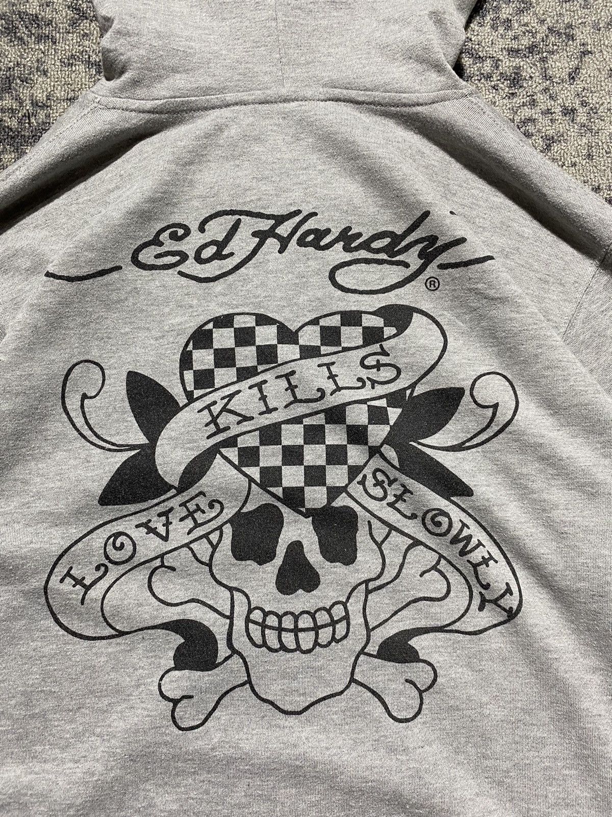 Ed Hardy Ed hardy hoodie vintage Size US L / EU 52-54 / 3 - 3 Thumbnail