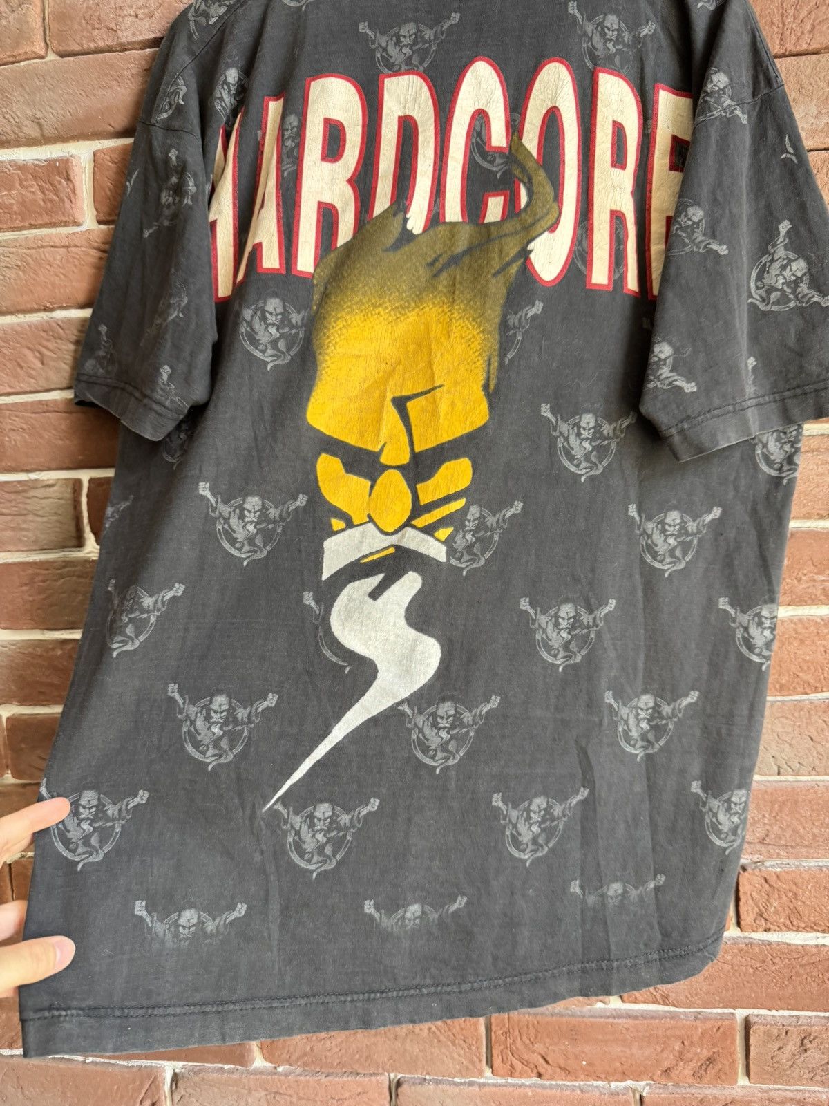 Band Tees Rare Vintage 90s Thunderdome Wizard Gabber Band Tshirt 90s Size US XL / EU 56 / 4 - 10 Thumbnail