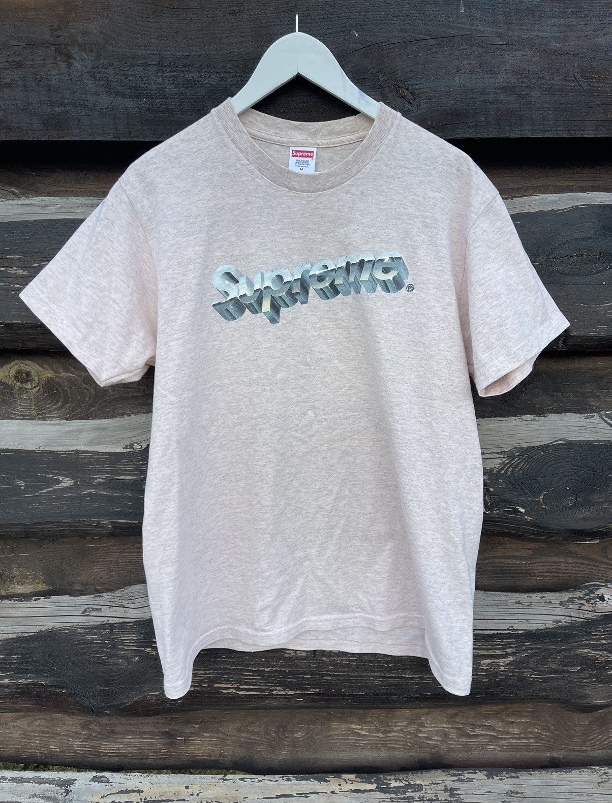 Supreme Supreme Chrome logo box t-shirt Size US M / EU 48-50 / 2 - 1 Thumbnail