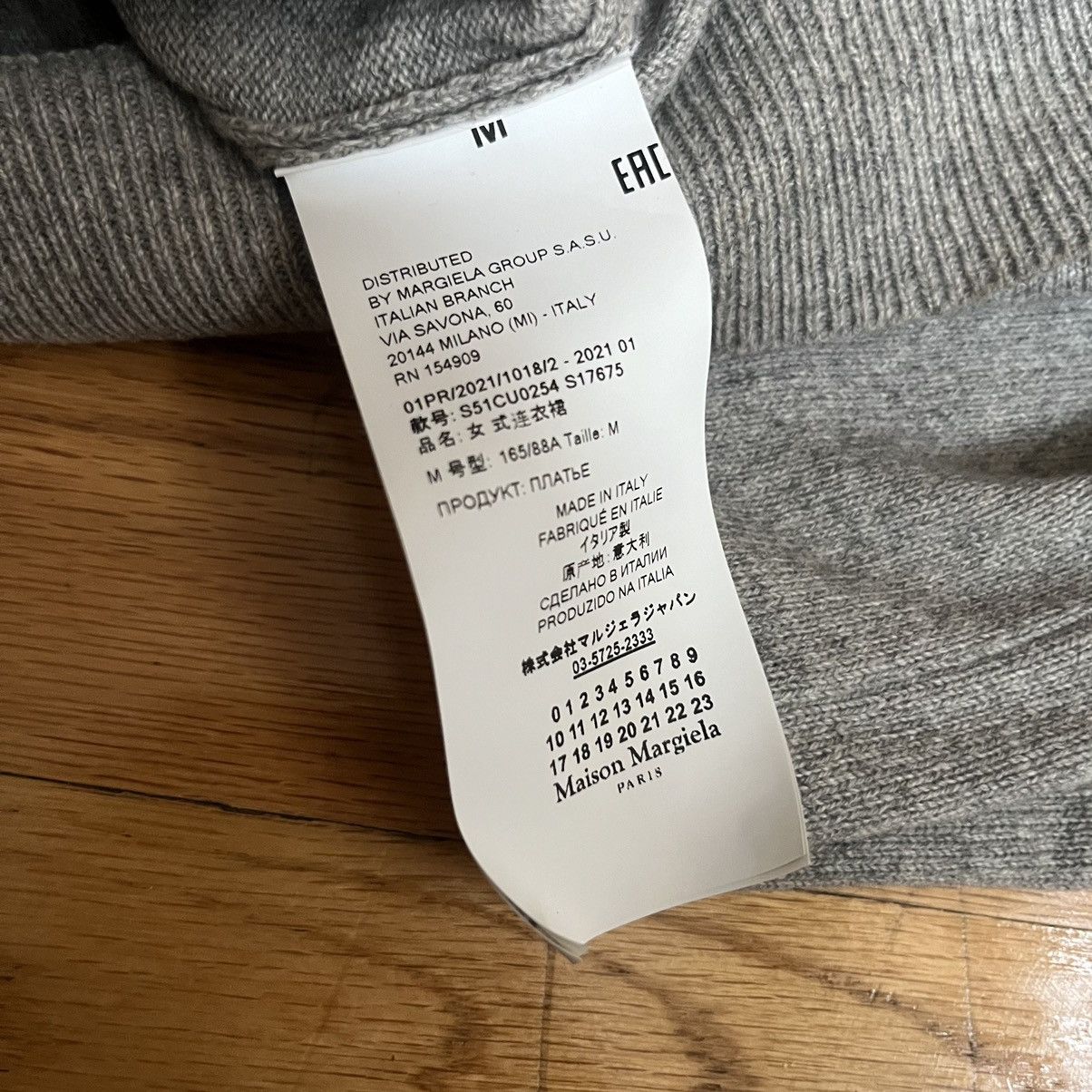 Maison Margiela Maison margiela Cashmere Knit Dress Sweater Spliced SS21 Size M / US 6-8 / IT 42-44 - 2 Thumbnail