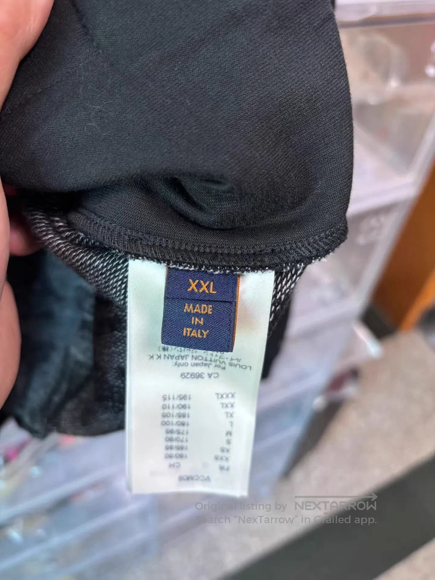 Louis Vuitton Black Printed Bomber Jacket with White Graphics. Size US XXL / EU 58 / 5 - 5 Thumbnail