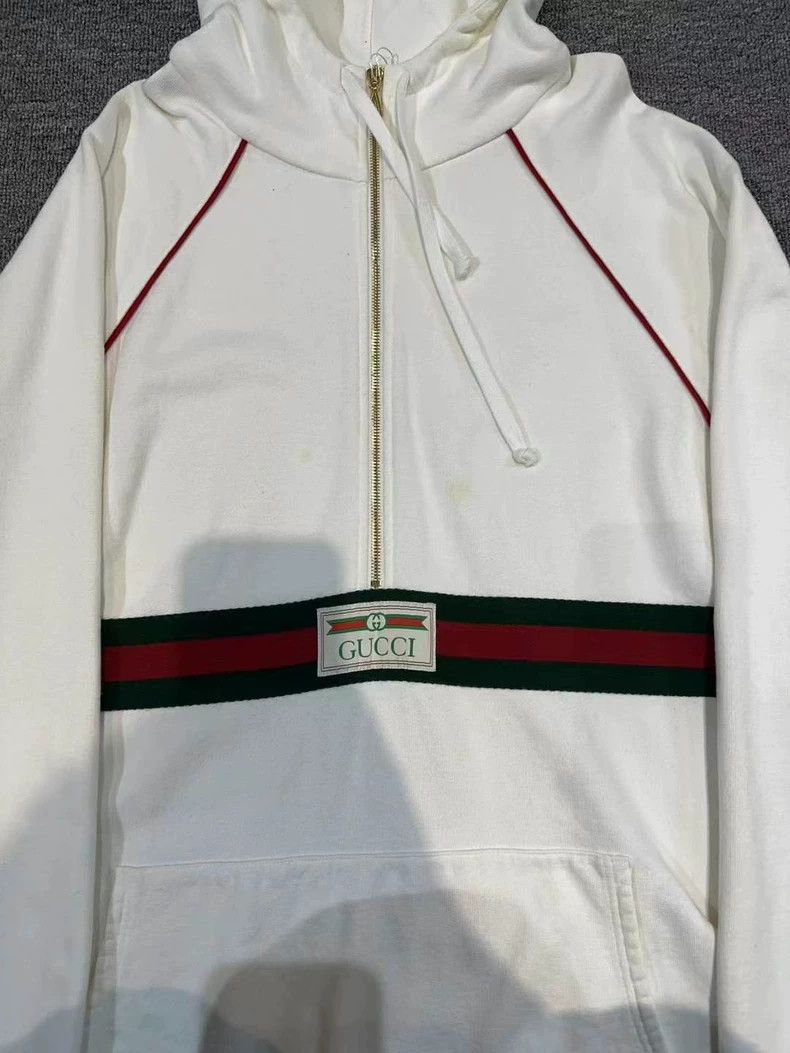 Gucci Gucci Half-zip belt hoodie Size US L / EU 52-54 / 3 - 3 Thumbnail
