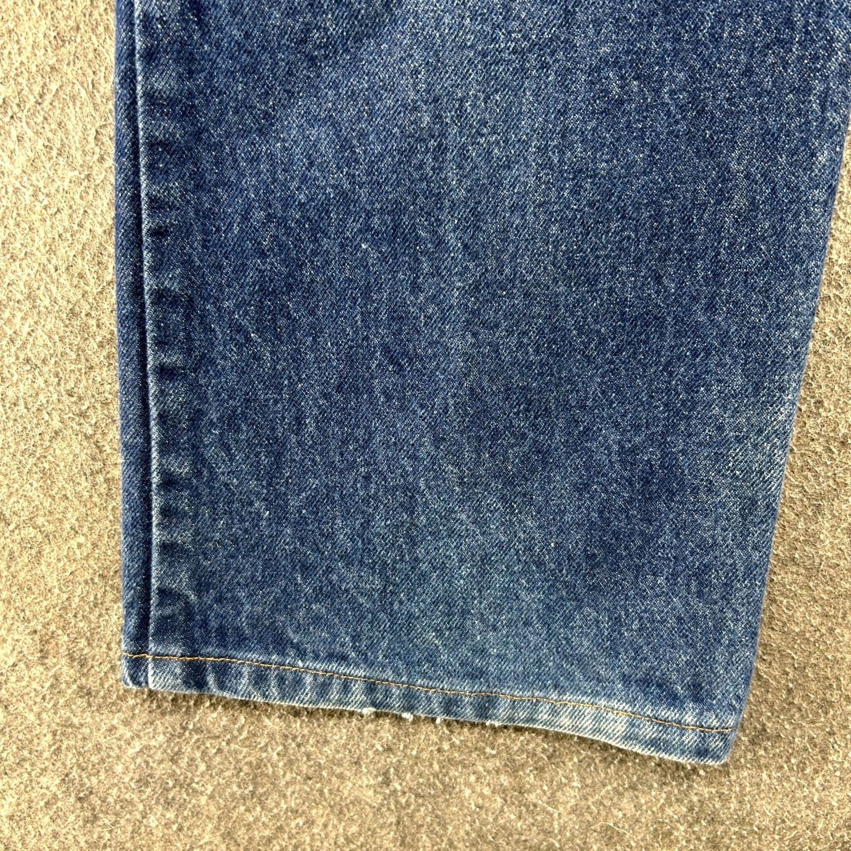 Levi's VINTAGE Levi's 517 Jeans Mens 38x32 Blue Bootcut Dark Wash Regular 90s USA Levi's 500 Series Mens Jeans Size US 38 / EU 54 - 3 Thumbnail