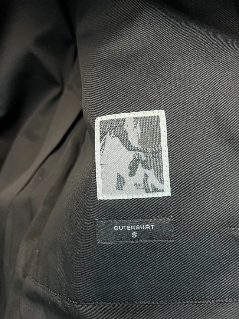 Rick Owens Drkshdw Rick Owens DRKSHDW Cotton Jacket Shirt-2508 Size US S / EU 44-46 / 1 - 8 Thumbnail