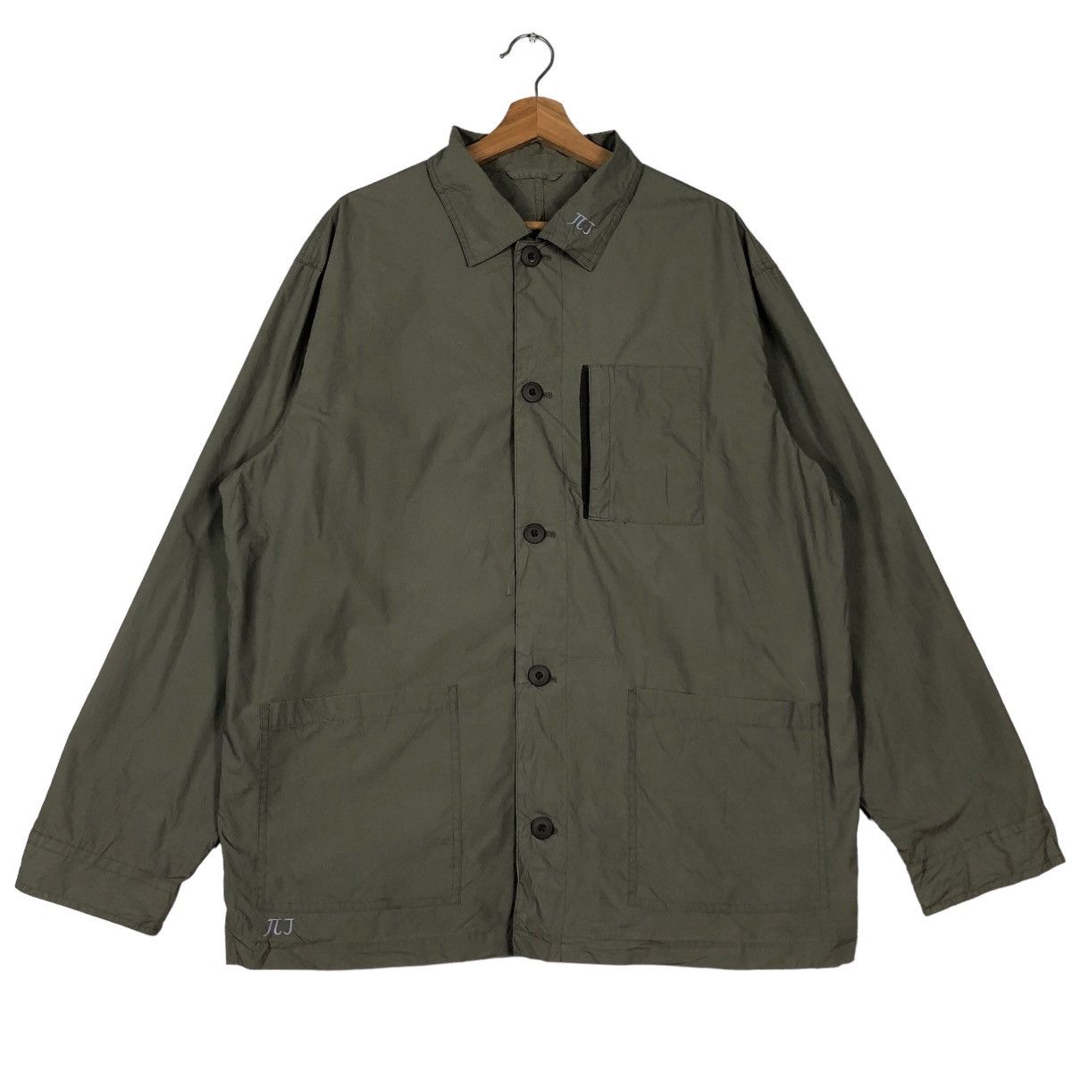 Issey Miyake 🔥90’s Vintage Chore Work Jacket Multi Pocket Uniqlo Japan Size US XL / EU 56 / 4 - 1 Thumbnail