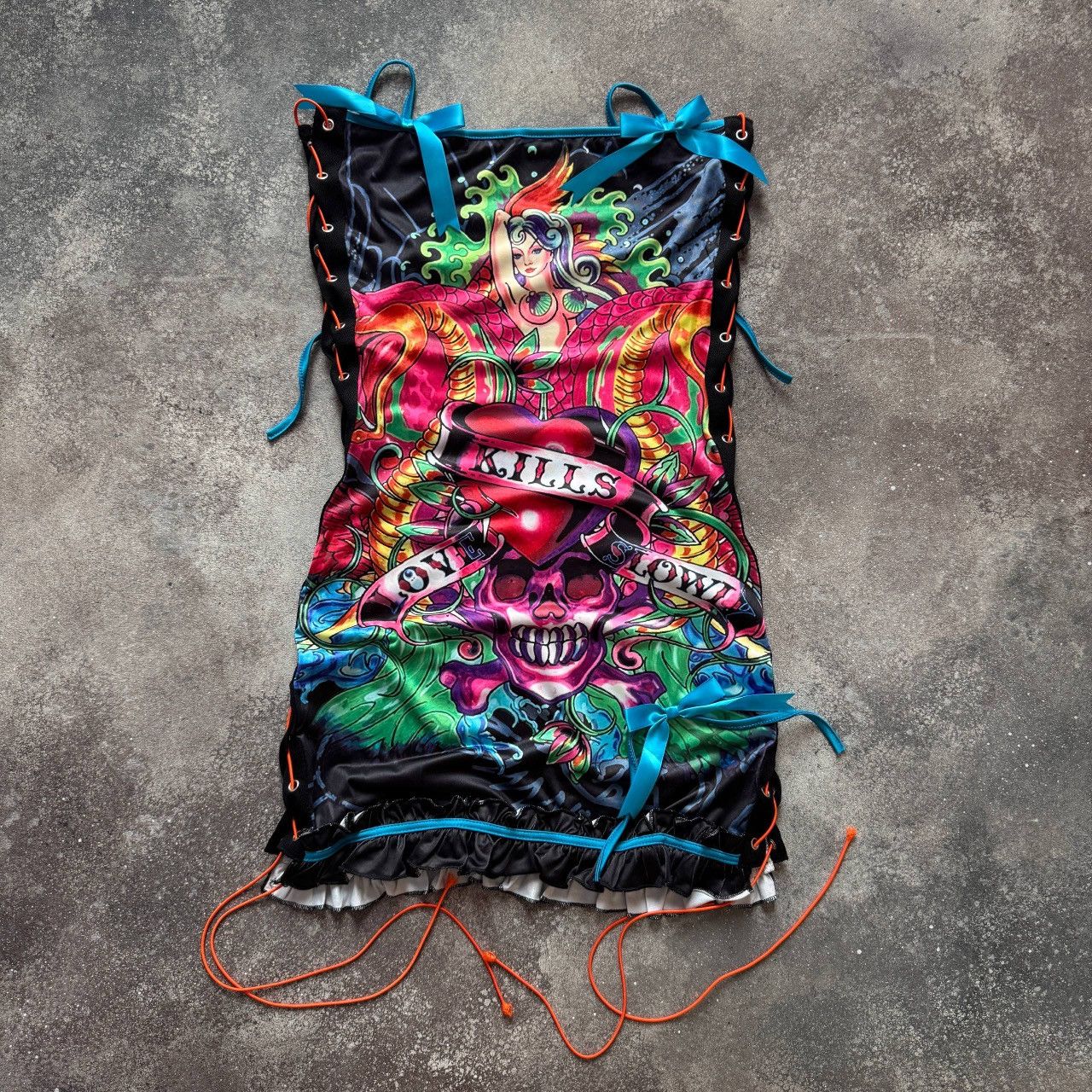 Ed Hardy Ed Hardy by Christian Audigier Vintage Mini Dress | Grailed