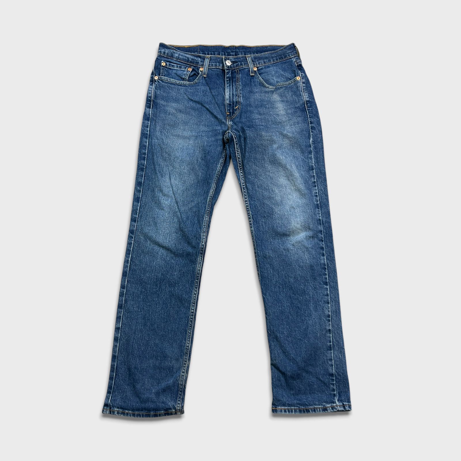 Levi's × Vintage Levi's 514 Jeans Men 32x30 Straight Fit American Denim Pants Size US 32 / EU 48 - 1 Thumbnail