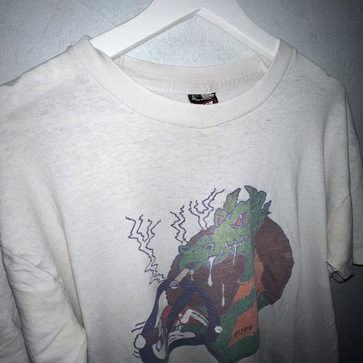 Vintage Vintage Anti-Tobacco Kansas T-Shirt Size US L / EU 52-54 / 3 - 2 Thumbnail