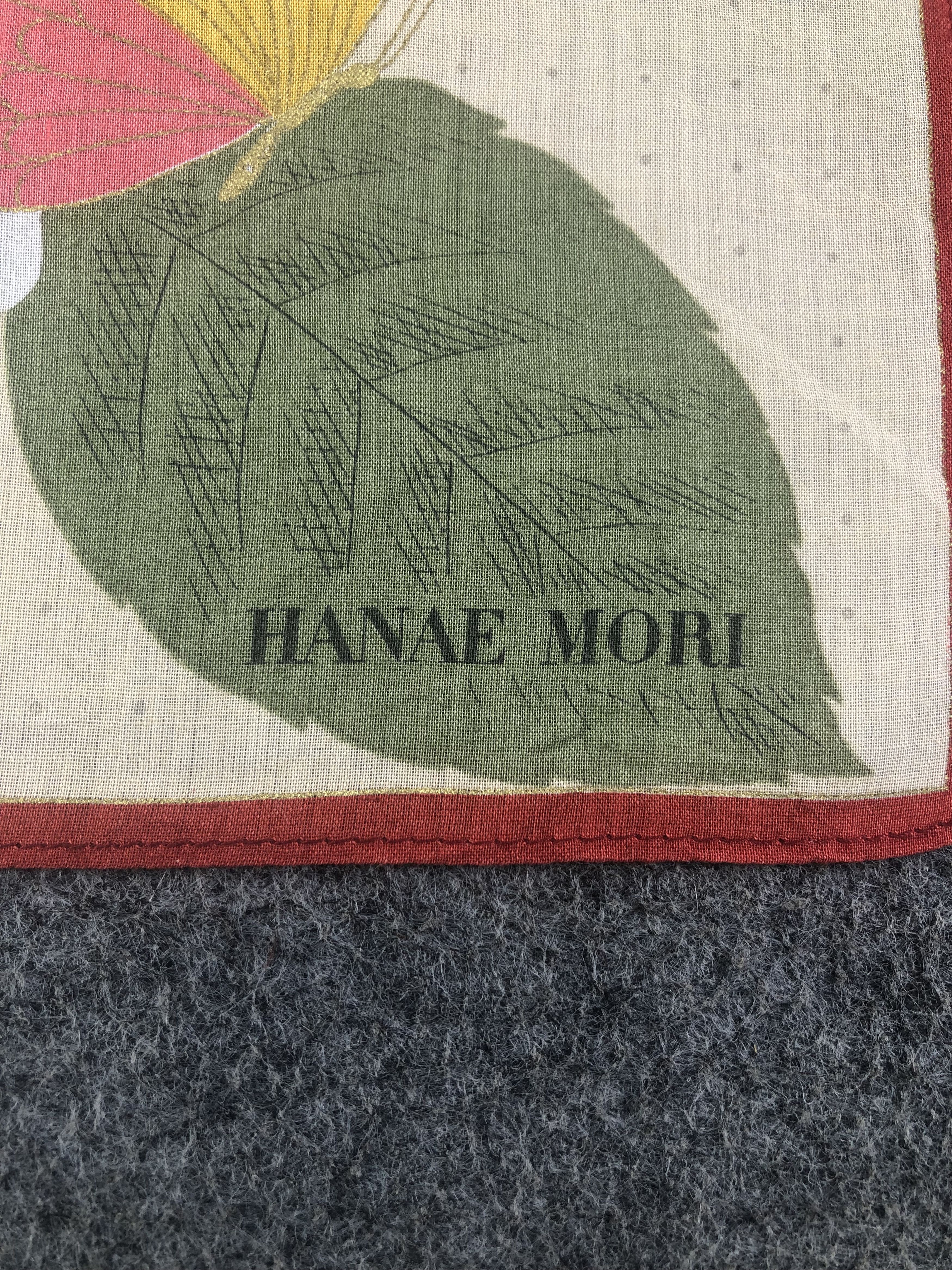 Hanae Mori × Vintage Hanae Mori Handkerchief / Bandana / Neckerchief Size ONE SIZE - 5 Thumbnail