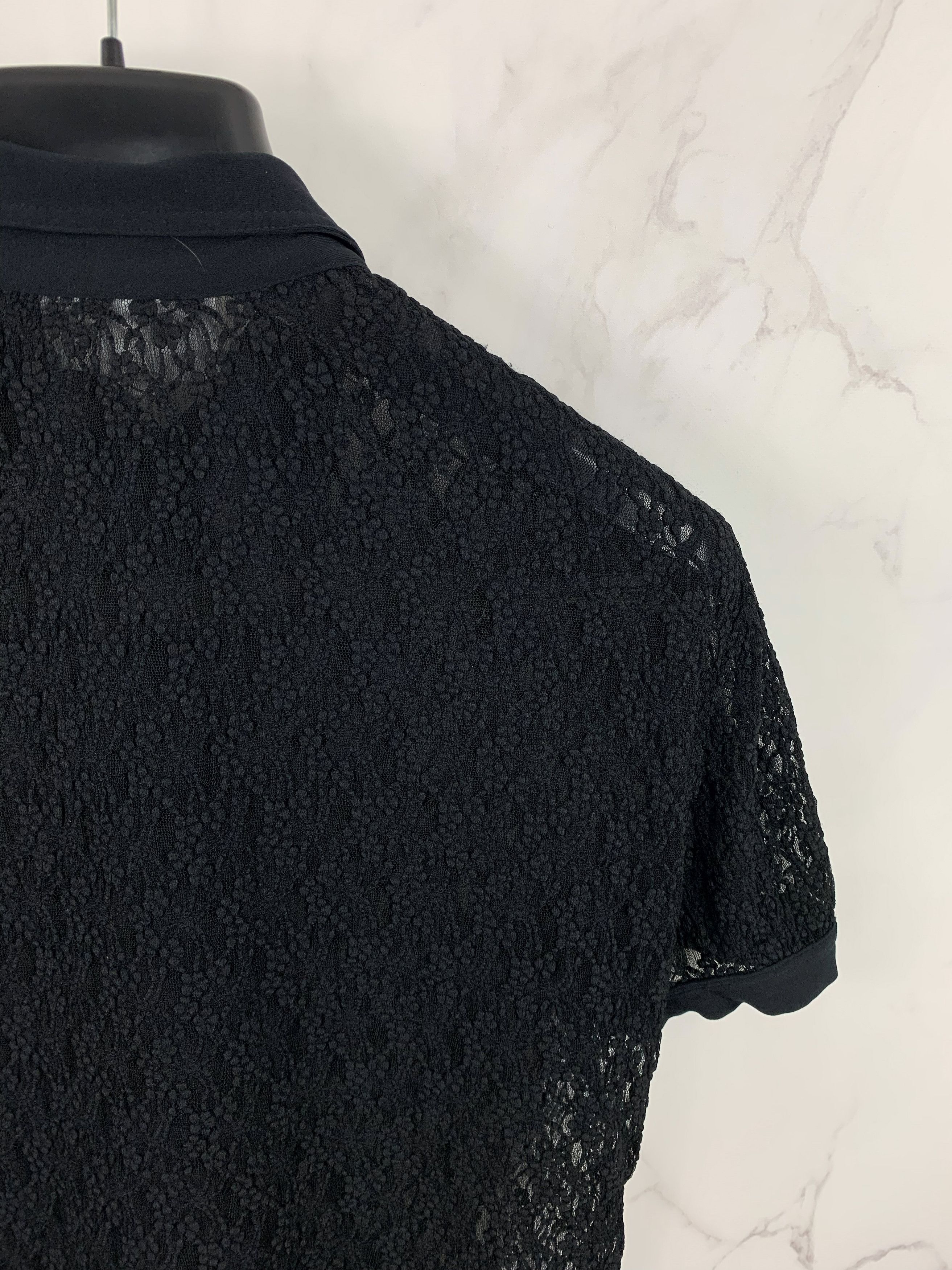 Dolce & Gabbana Vintage Dolce Gabbana Crochet Button Shirt Size S Size S / US 4 / IT 40 - 11 Thumbnail
