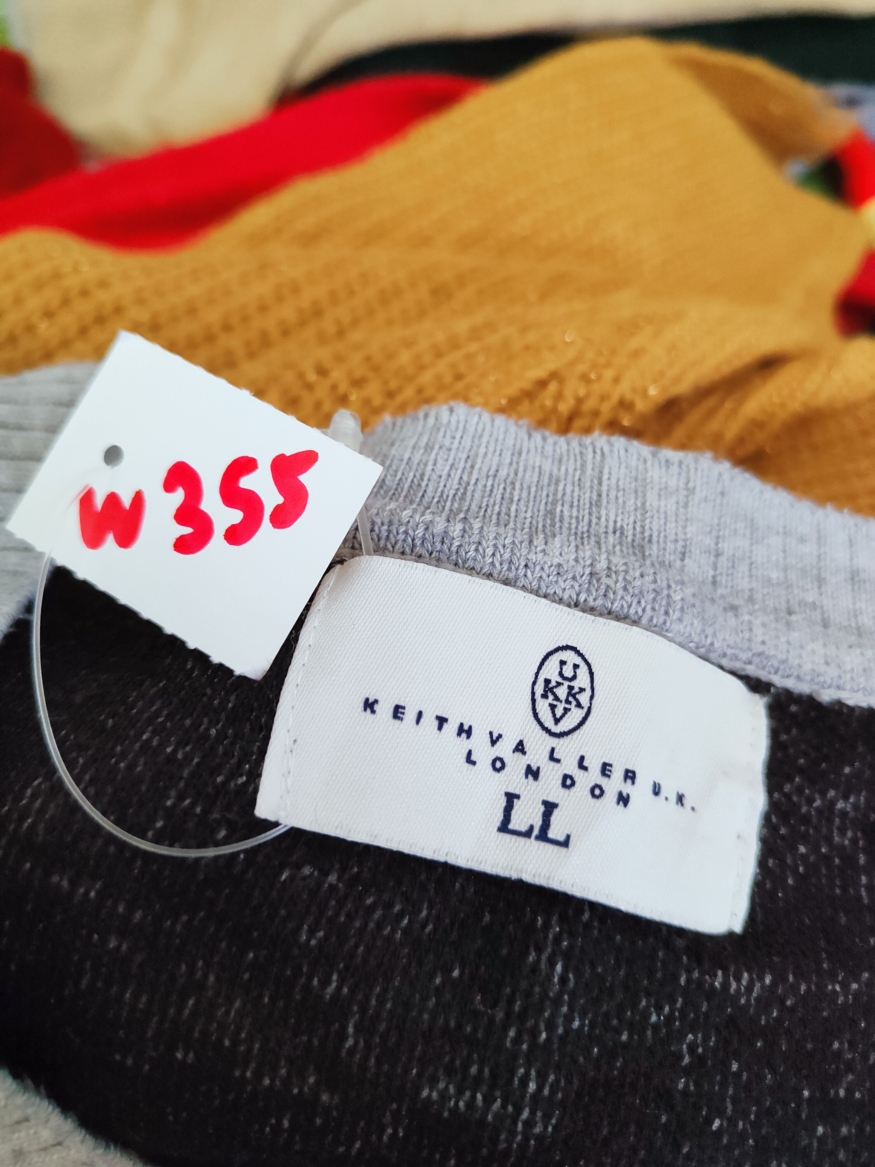 Homespun Knitwear × Japanese Brand × Vintage Keith Valler Gray Knitwear Sweatshirts #W355 Size US L / EU 52-54 / 3 - 11 Thumbnail